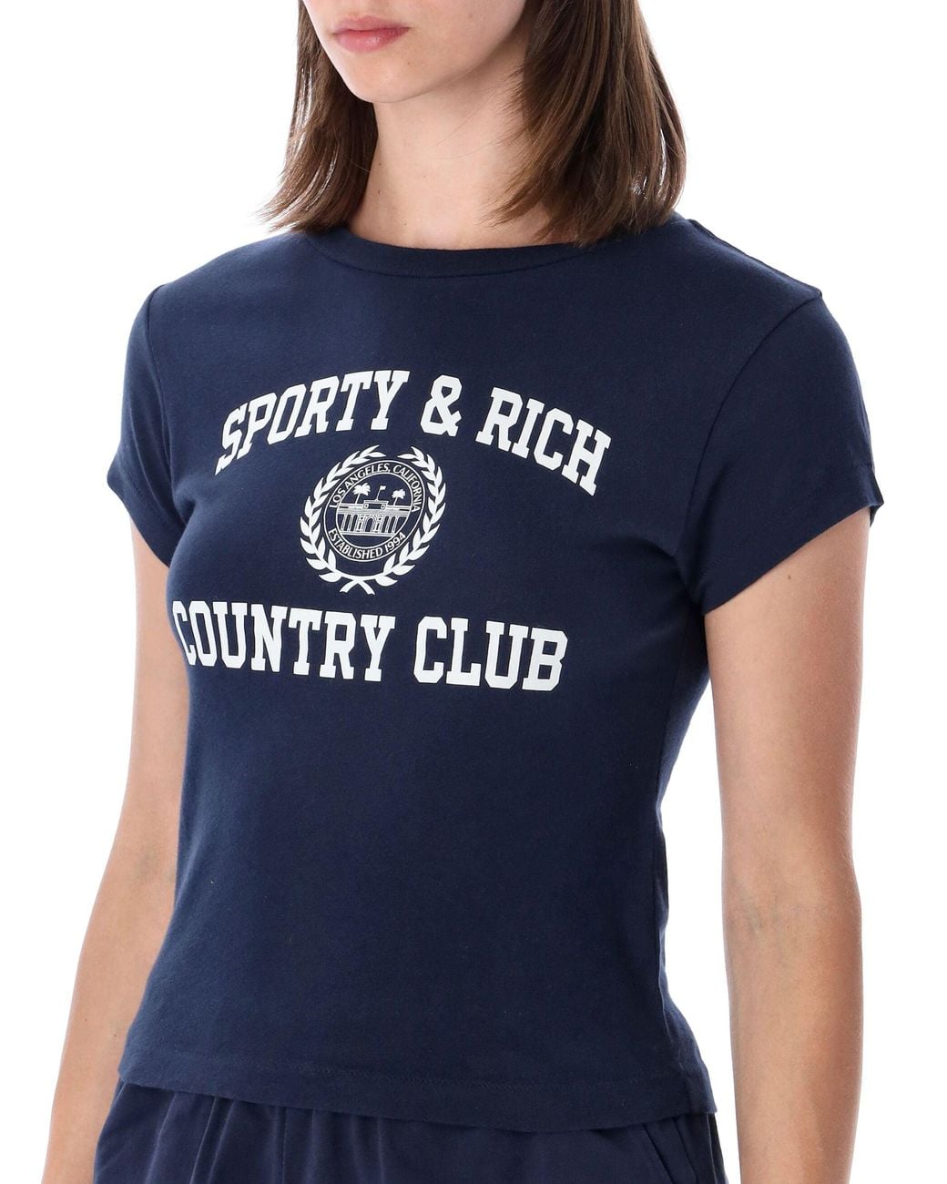 Sporty & Rich Blue Sporty & Rich Sporty & Rich Varsity Slim T-Shirt