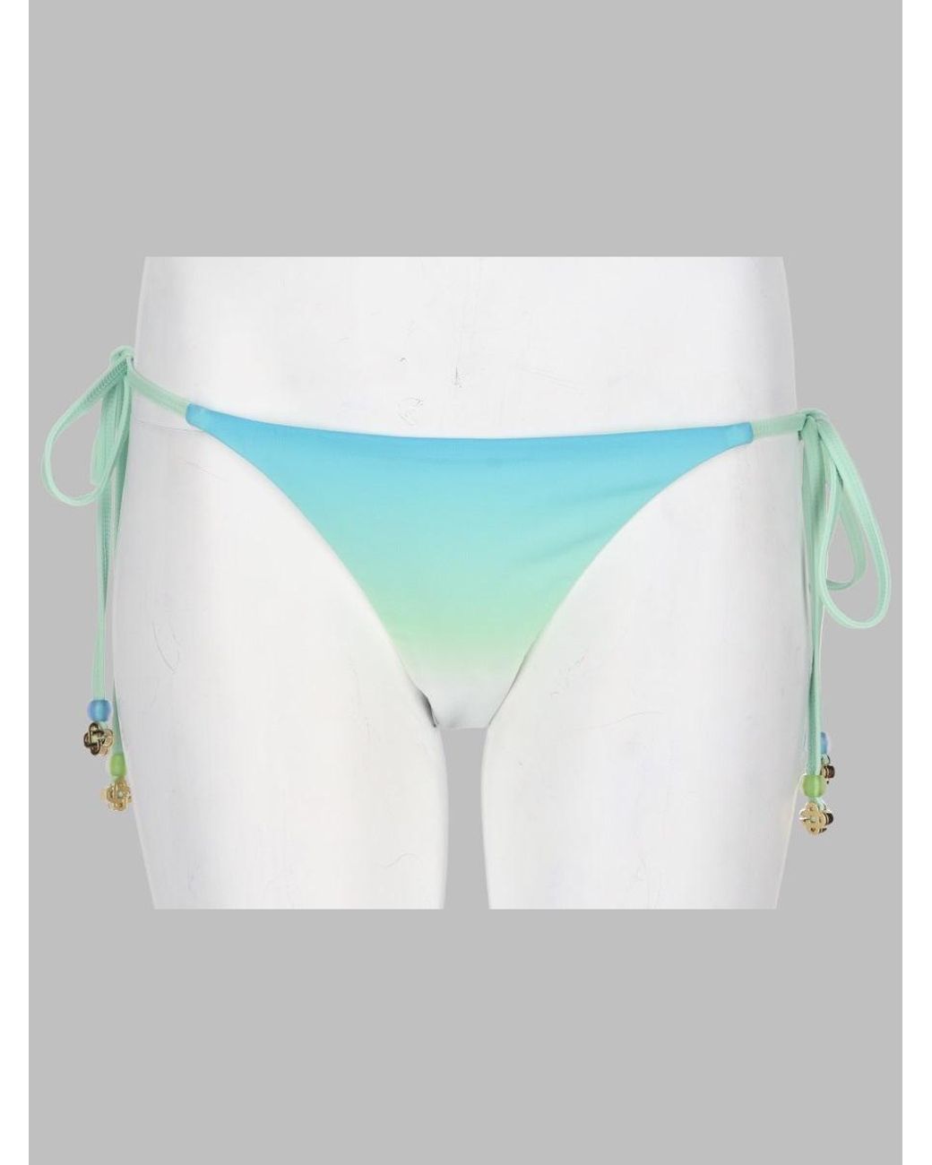 Casablanca Blue Swim Briefs Gradient Polyester Shorts