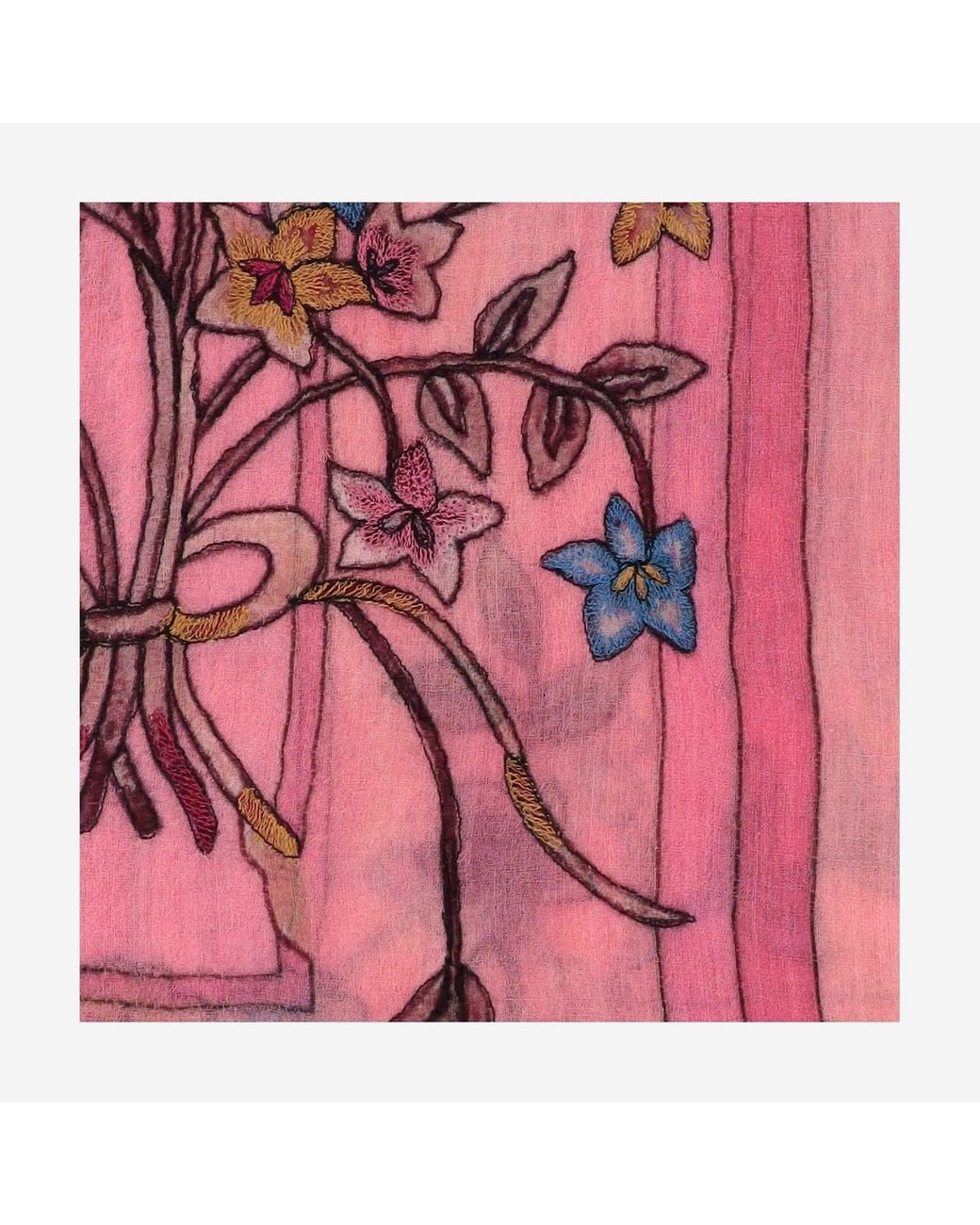 Faliero Sarti Pink Chantal Scarf