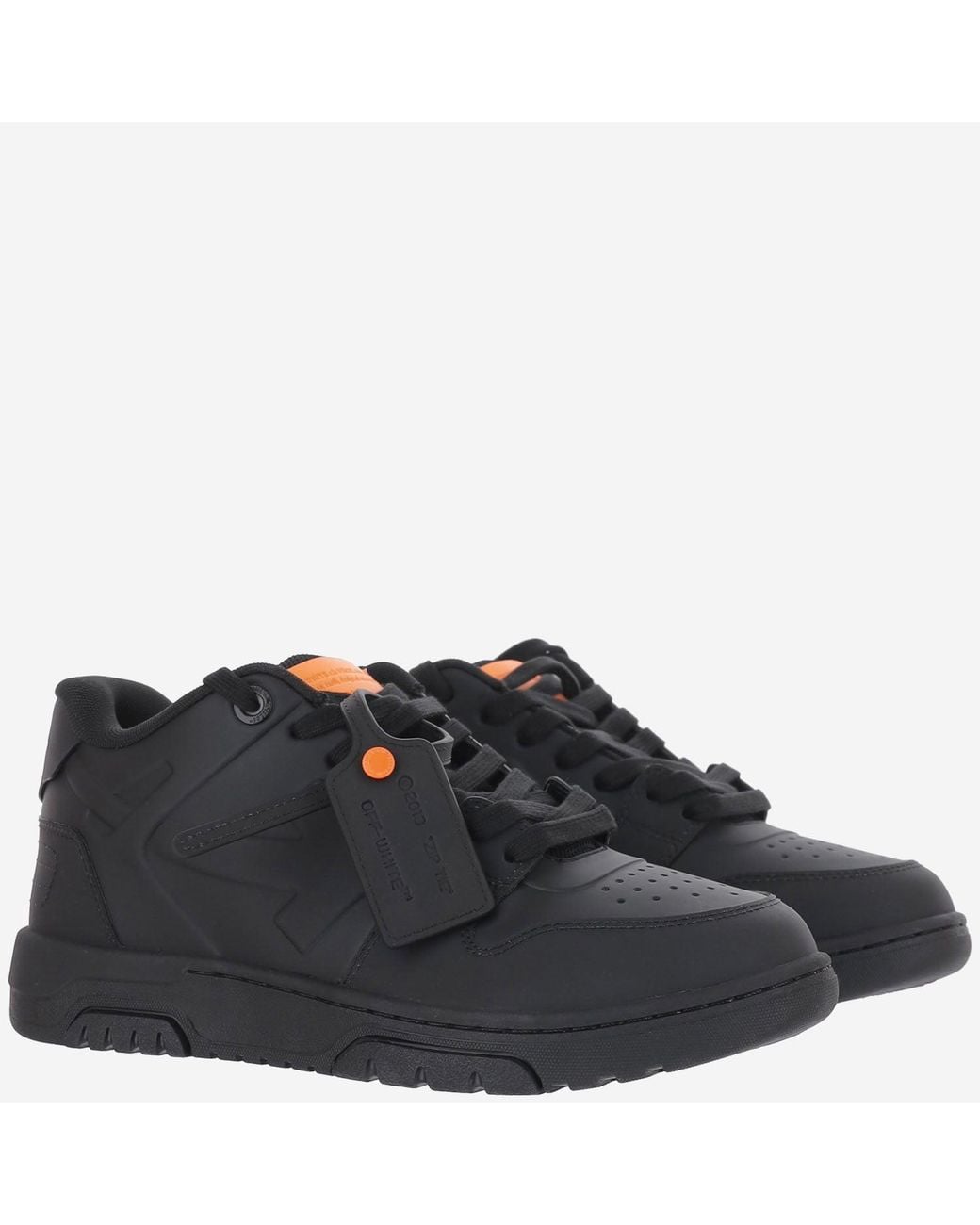Off-White c/o Virgil Abloh Black Out Of Office Sneakers