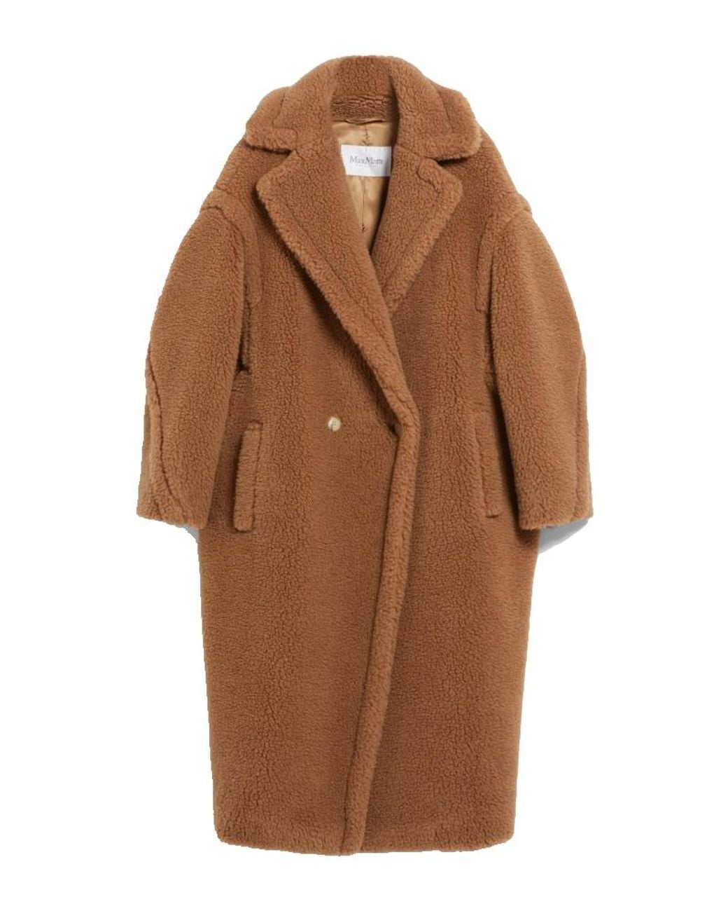 Max Mara Brown Teddy Bear Icon Coat