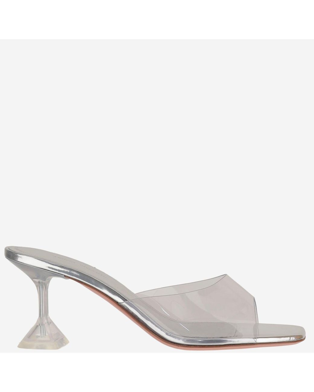 AMINA MUADDI Metallic Lupita Glassandalen