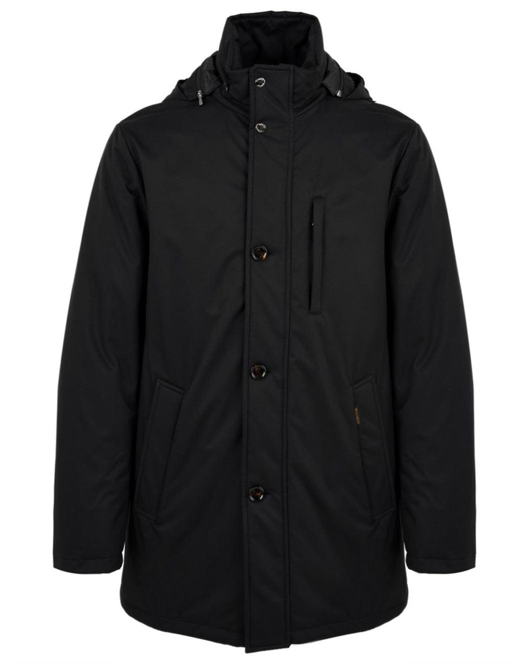 Abrigos de páramo Moorer de hombre de color Black