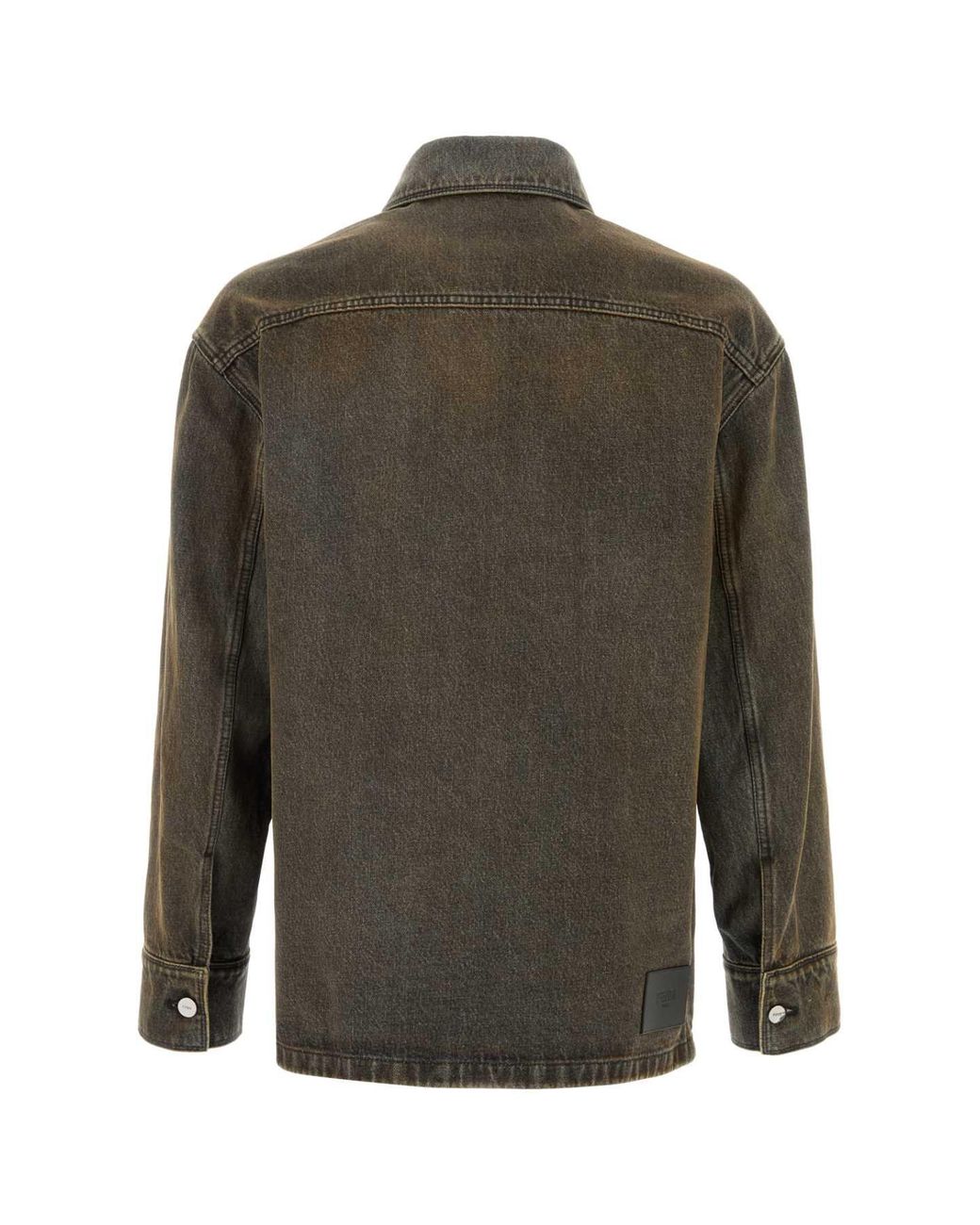Fendi Green Denim Jacket