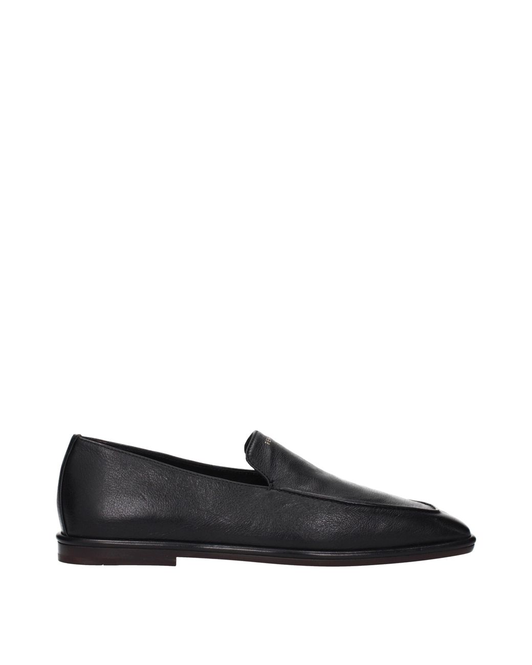 Ferragamo Black Brian Moccasins Leather