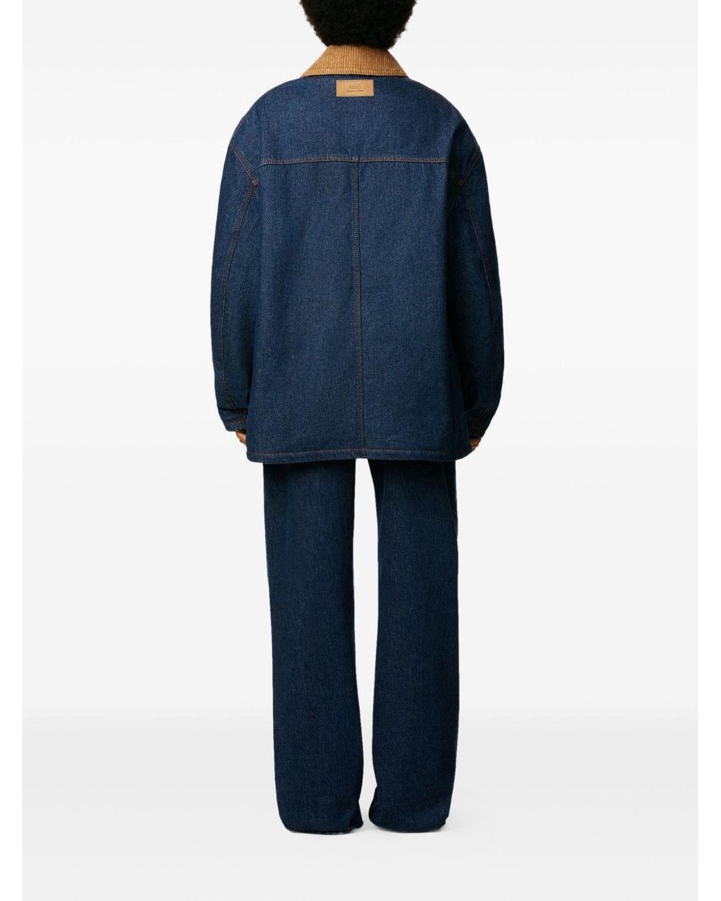 AMI Worker Denimjacke in Blue für Herren