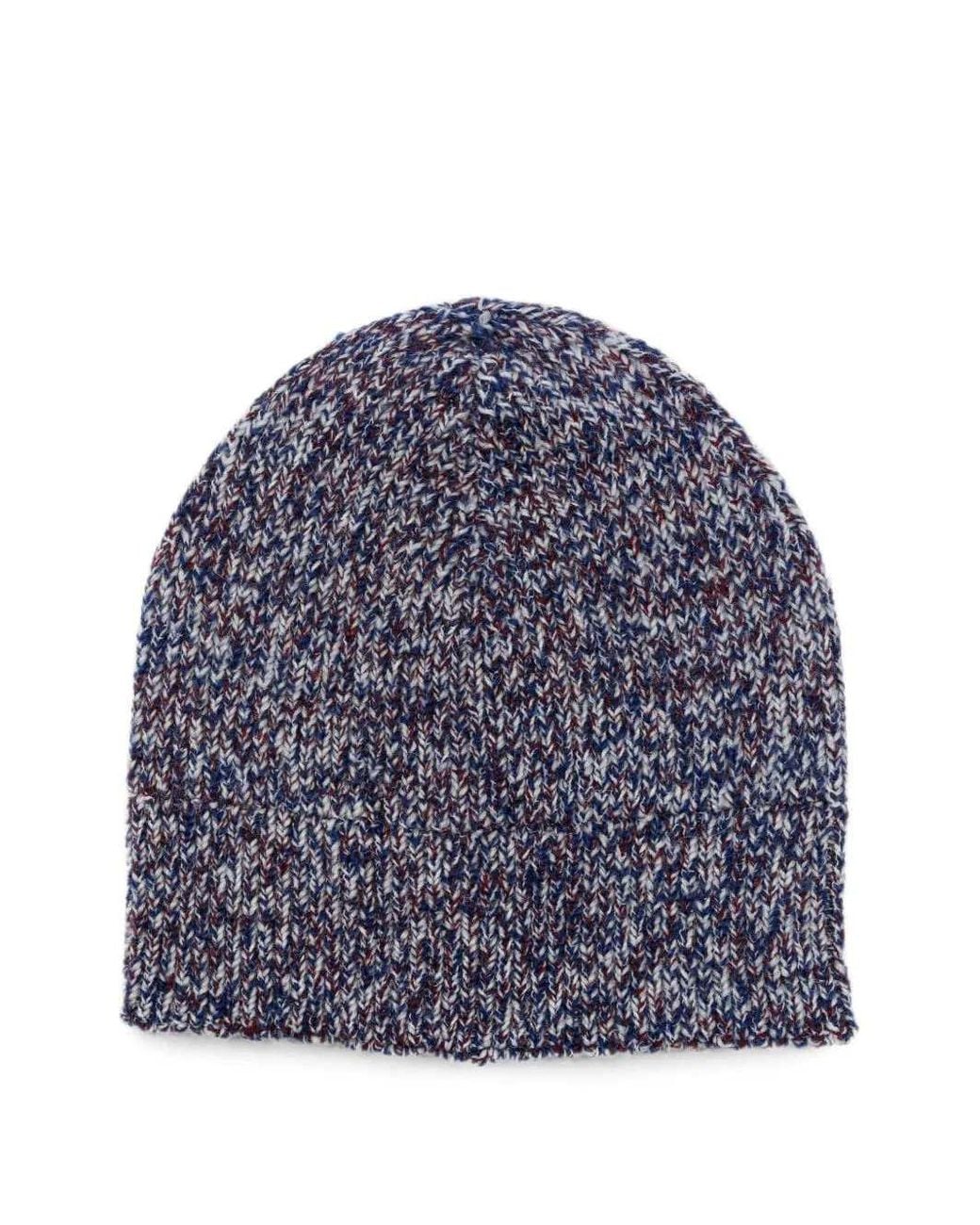 Dries Van Noten Blue Manar Embroidered Hat