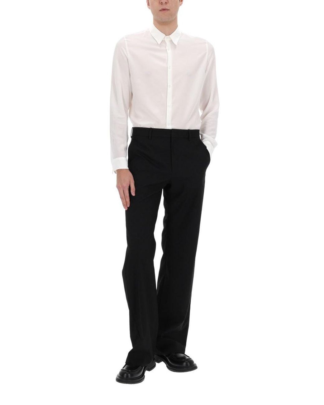 Gucci White Silk Shirt for men
