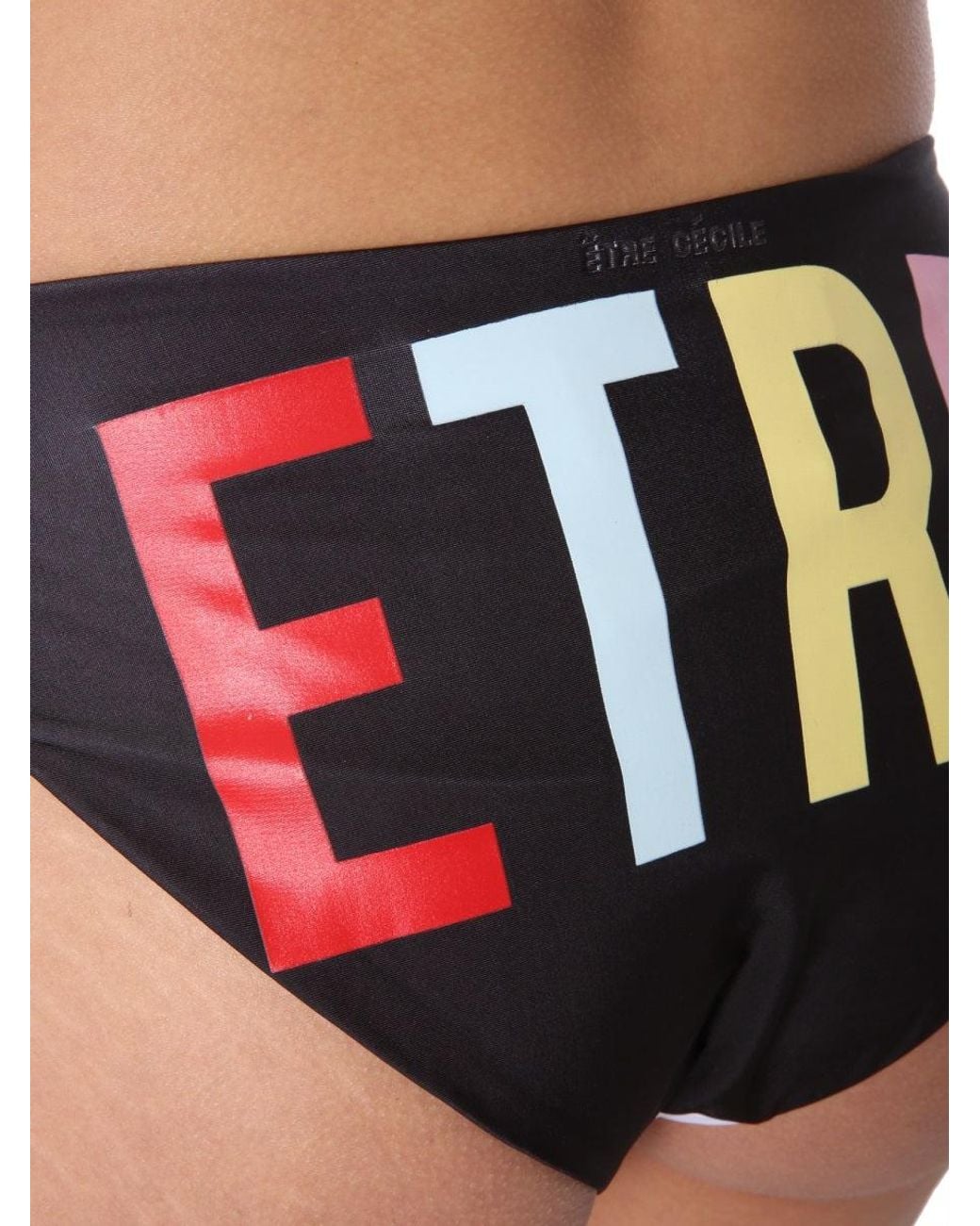 Être Cécile Blue Slip Bikini Bottom