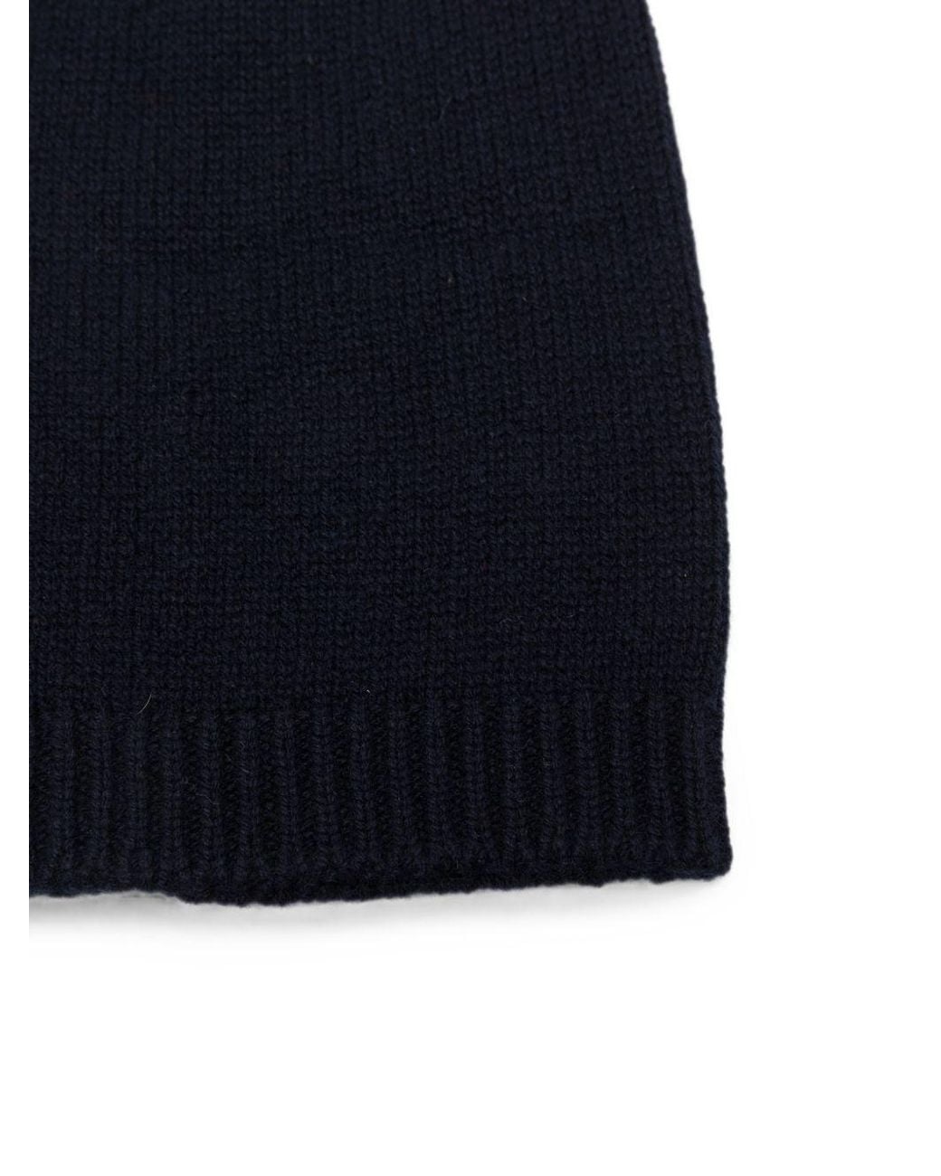 Fabiana Filippi Blue Wool Beanie