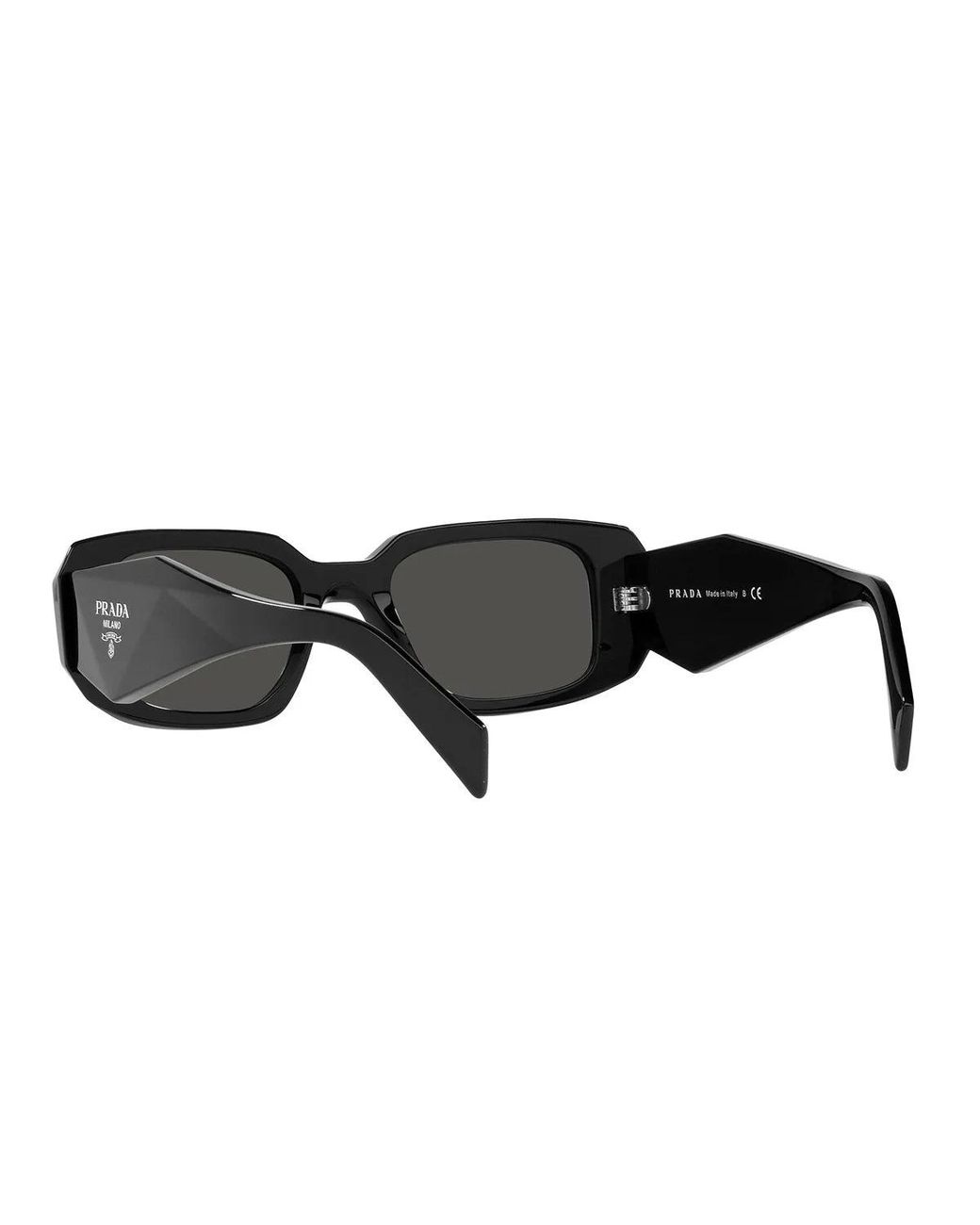 Prada Black Sonnenbrille Pr17 Ws 1 Ab5 S0 Schwarz/Dunkelgrau Unisex