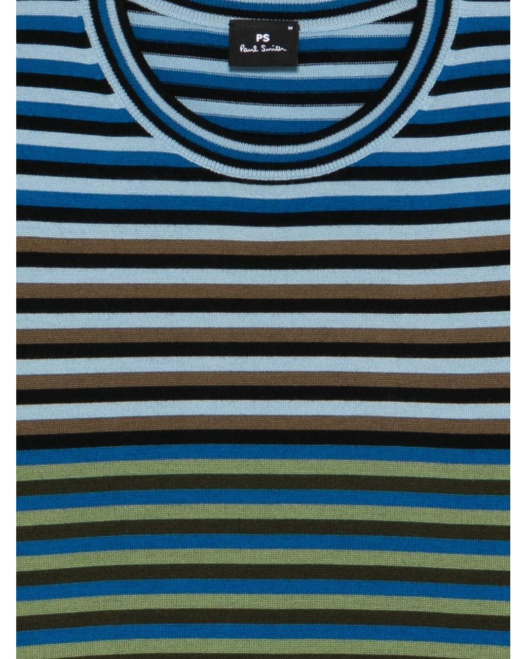 Paul Smith Gestreifter Pullover in Blue für Herren