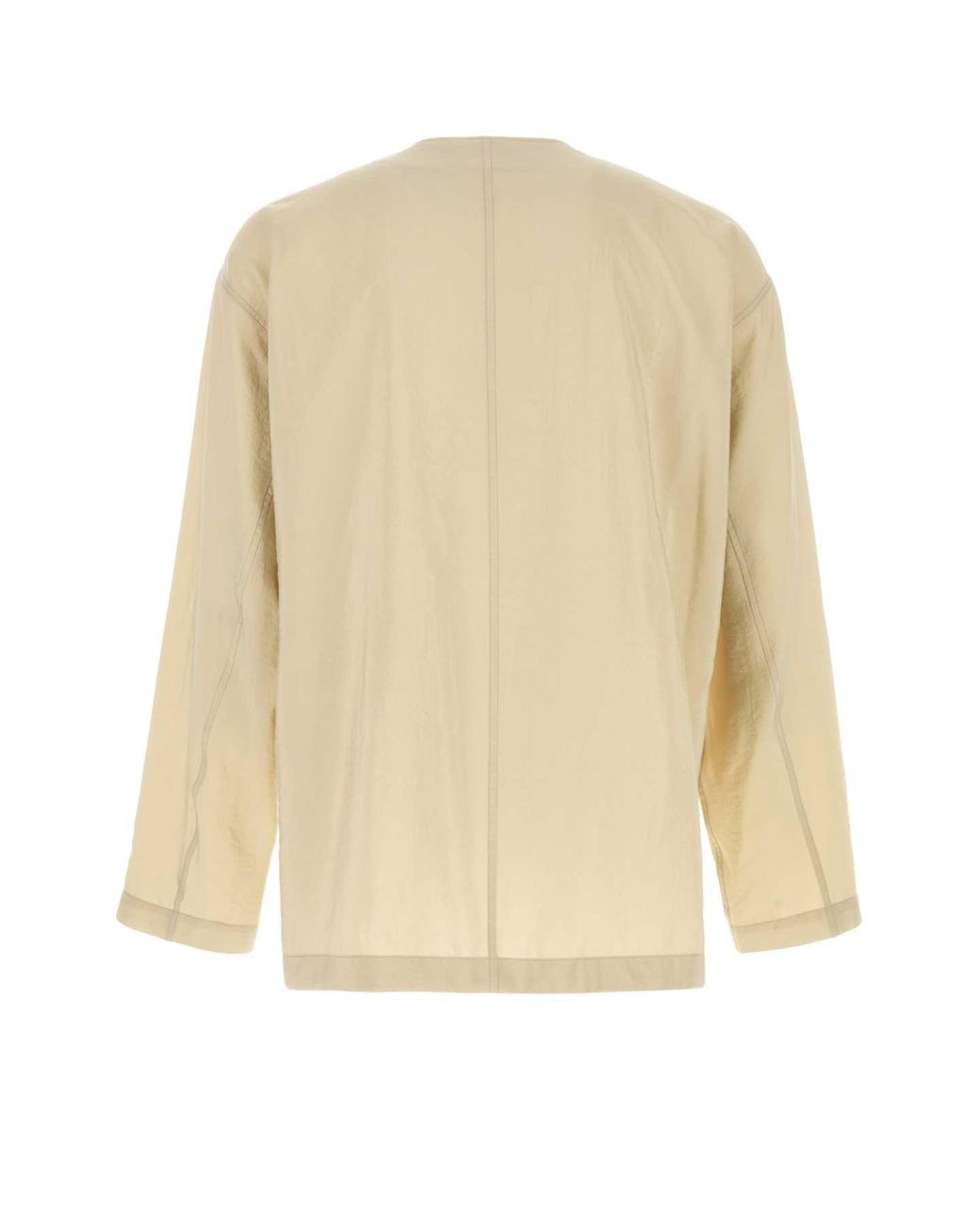 Lemaire Natural Sand Jersey Shirt