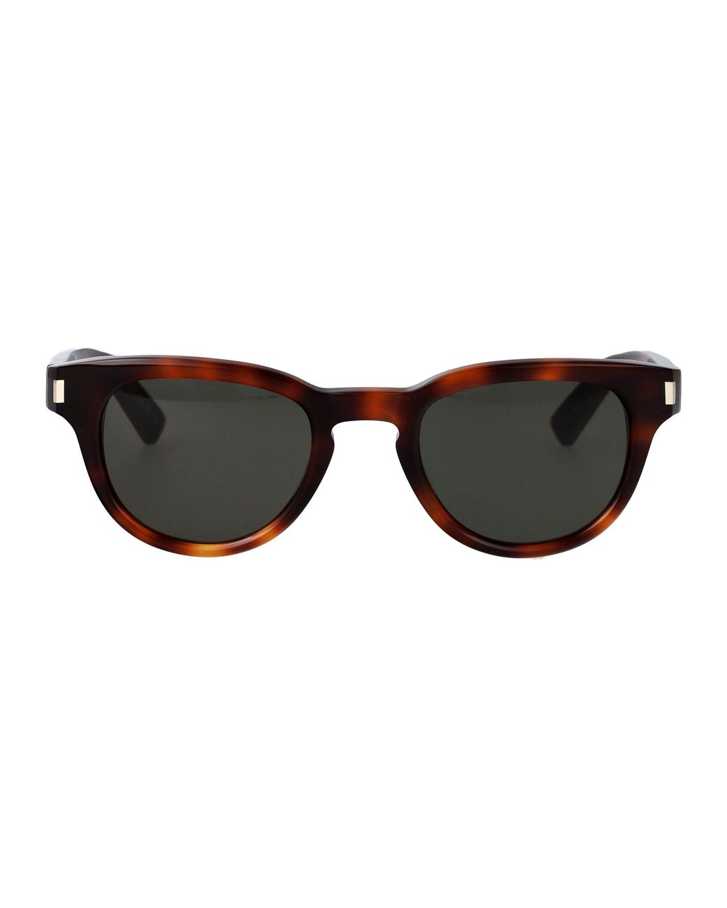 Saint Laurent Brown Round Sunglasses Sl 876 003