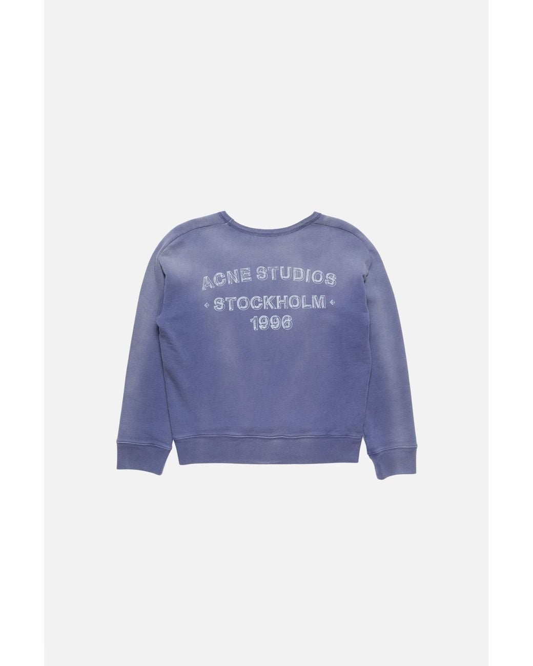 Acne Blue Sweatshirts Fn Ux Swea000095