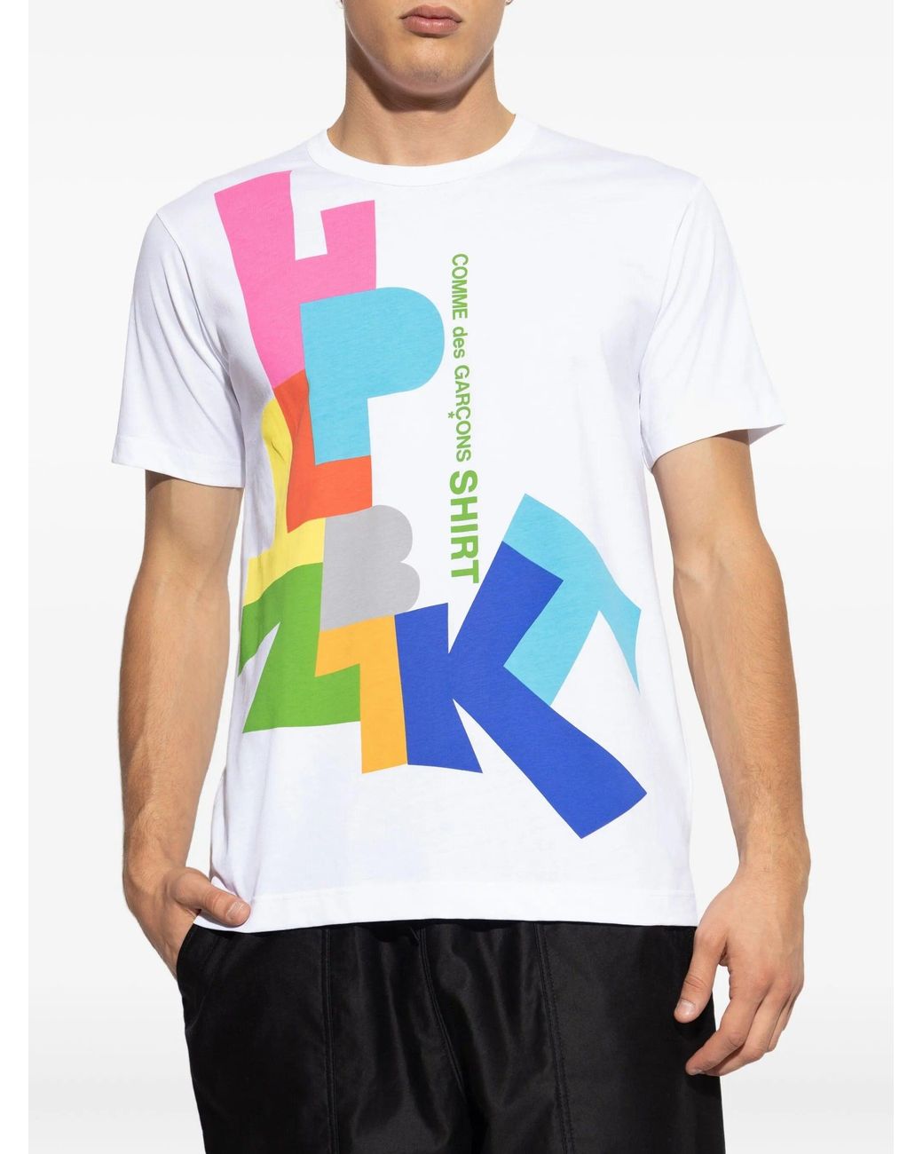 Comme des Garçons White T Shirt Knit