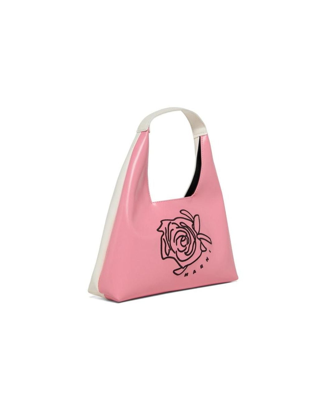 Marni Pink Marni Diamond Shoulder Bag
