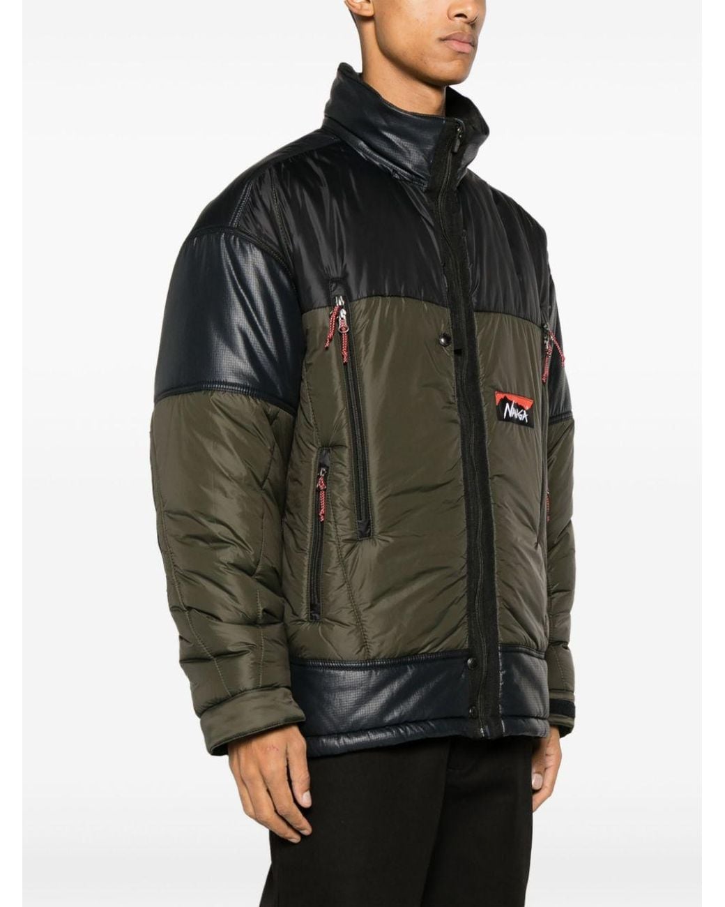 Junya Watanabe Black Nylon Short Down Jacket for men
