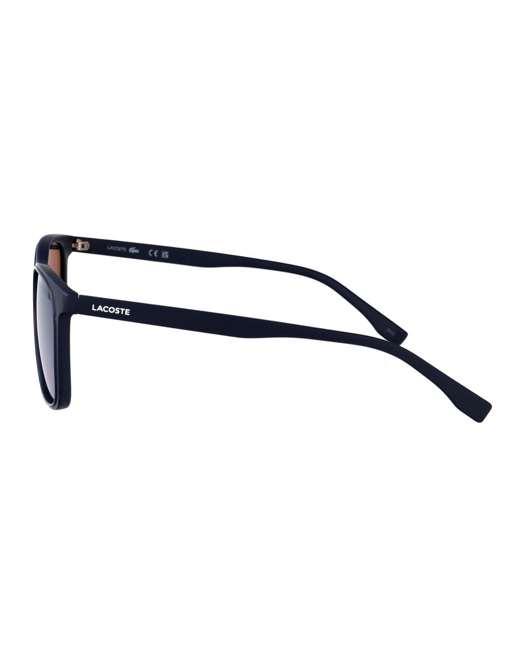 Lacoste Blue L882S 424 Injected Sunglasses for men