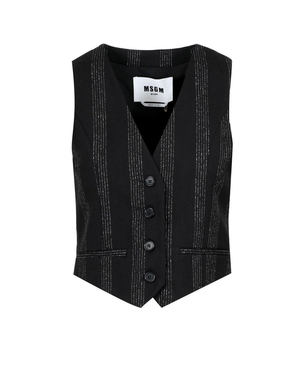 MSGM Black Jacken schwarz