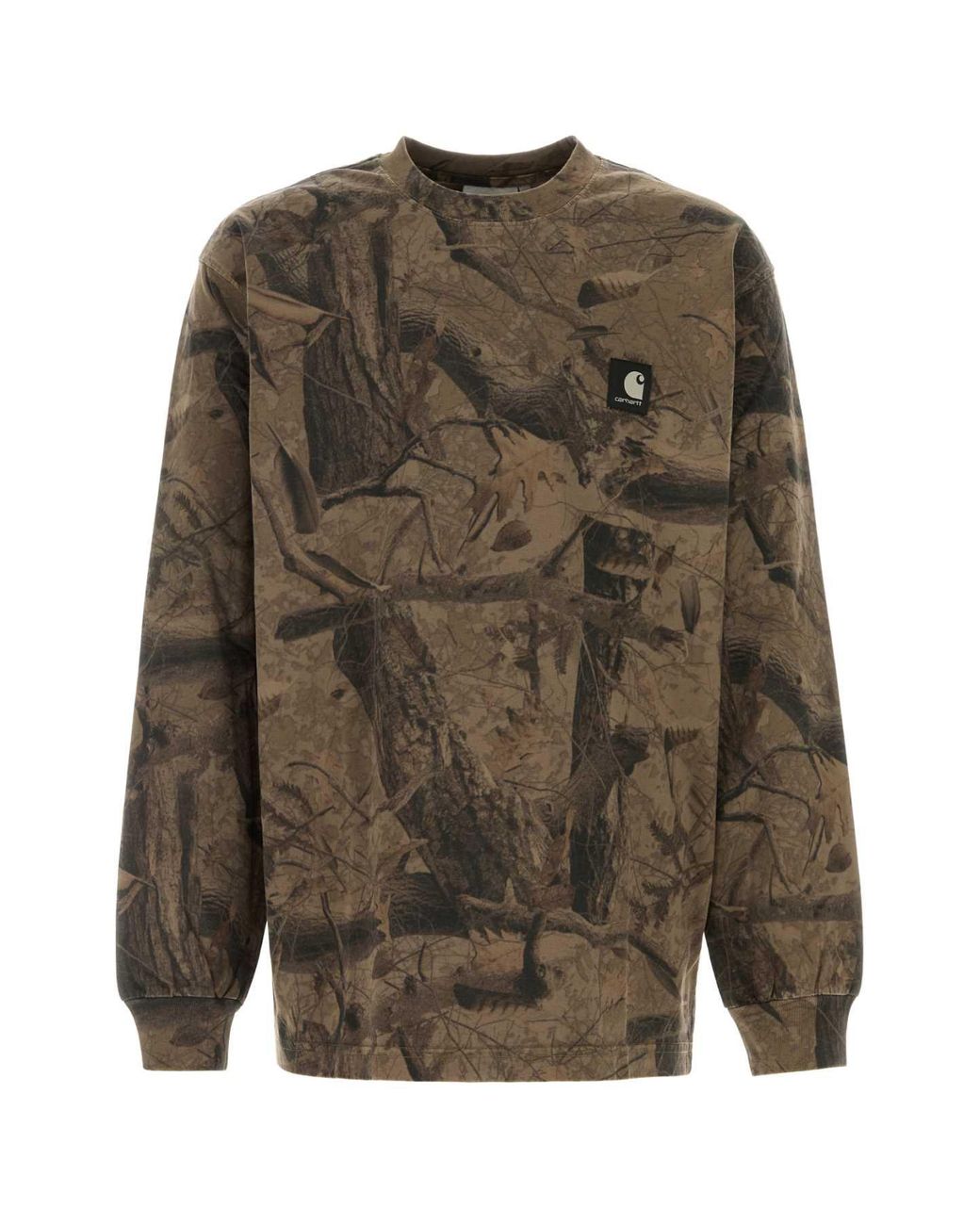 Carhartt Green Cotton L/Feather Tree T Shirt