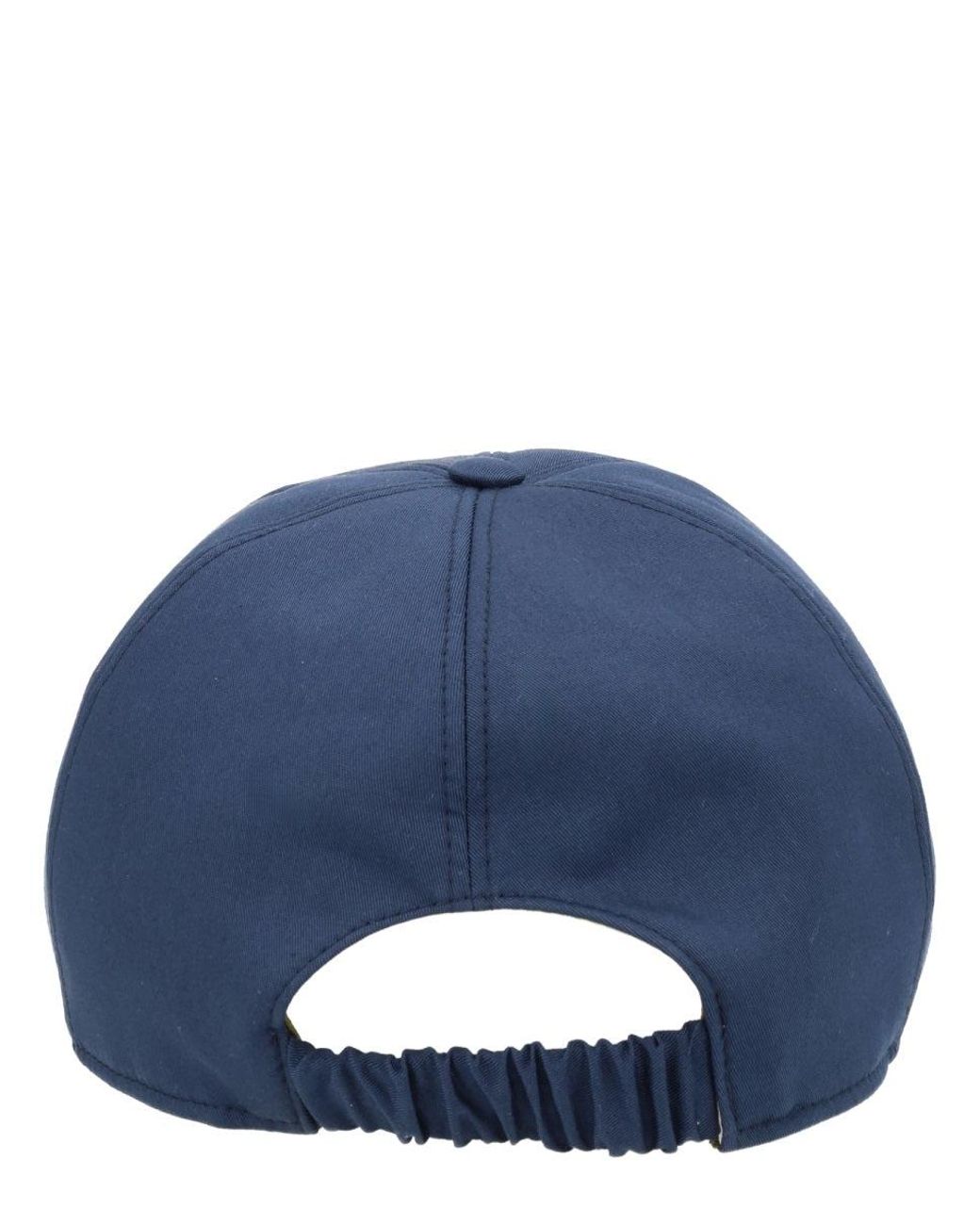 Premiata Blue Logo Solid Baseball Hat for men