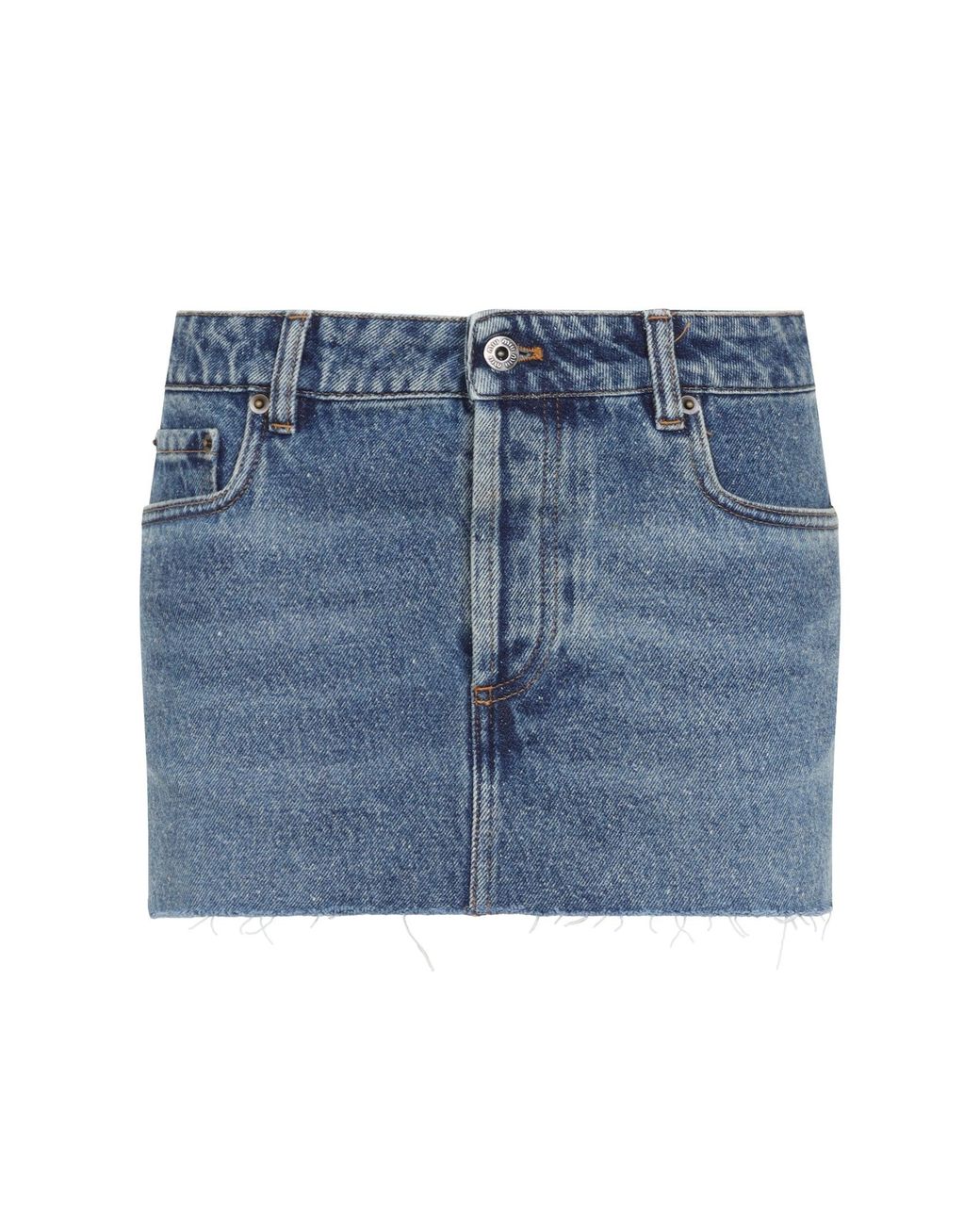 Miu Miu Blue Denim Skirt