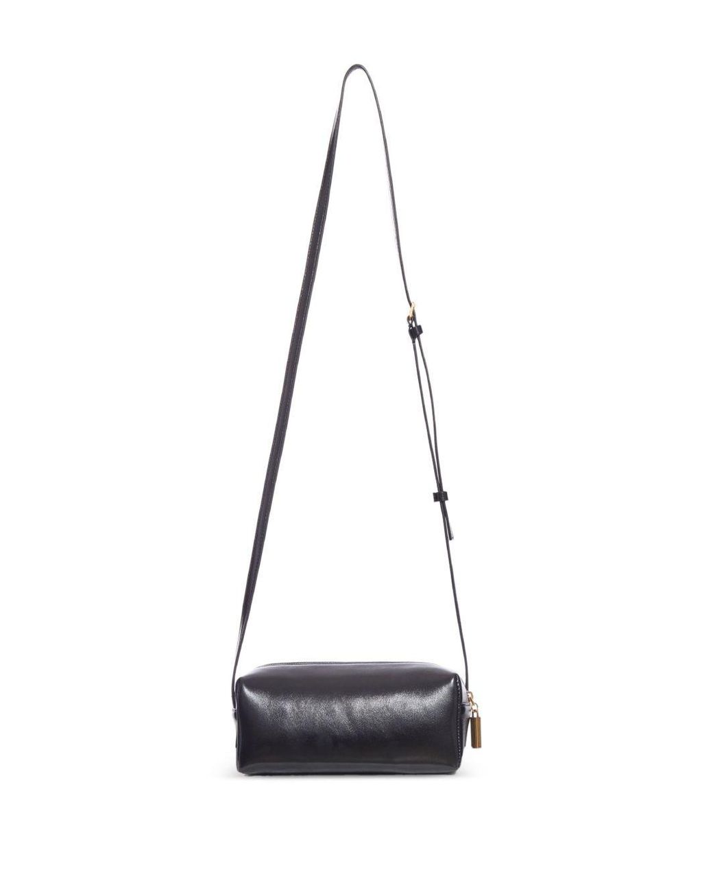 Khaite White Kye Mini Leather Crossbody Bag