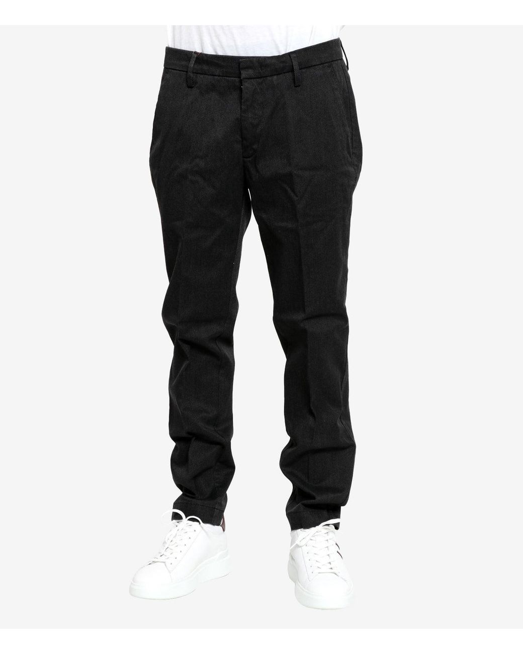 BRO-SHIP Black Trousers for men