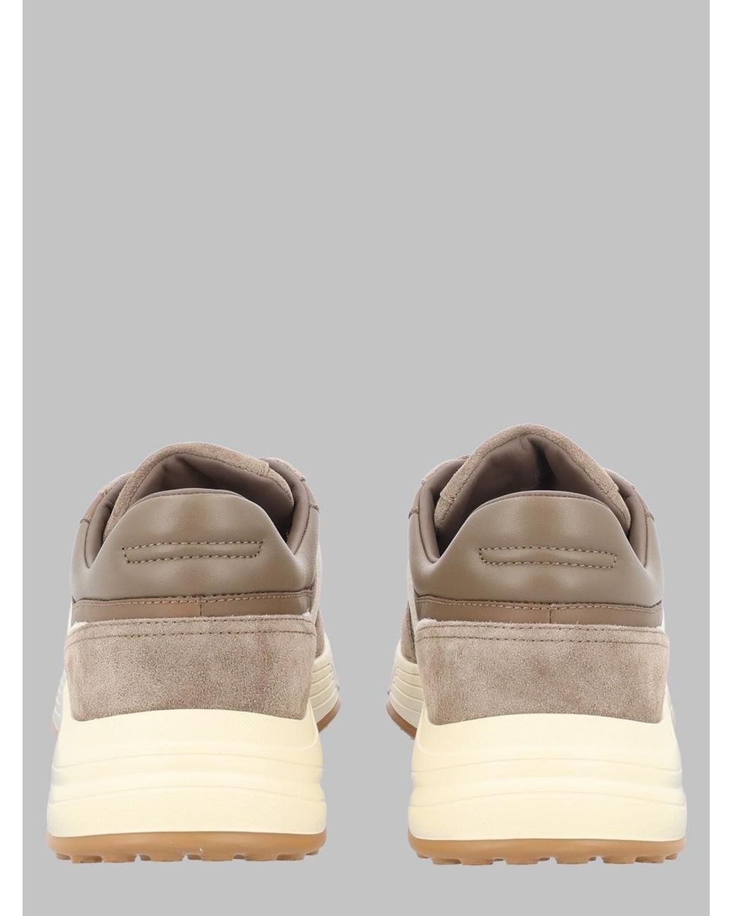 Hogan Natural Hyperlight Layered Neutral Sneakers for men
