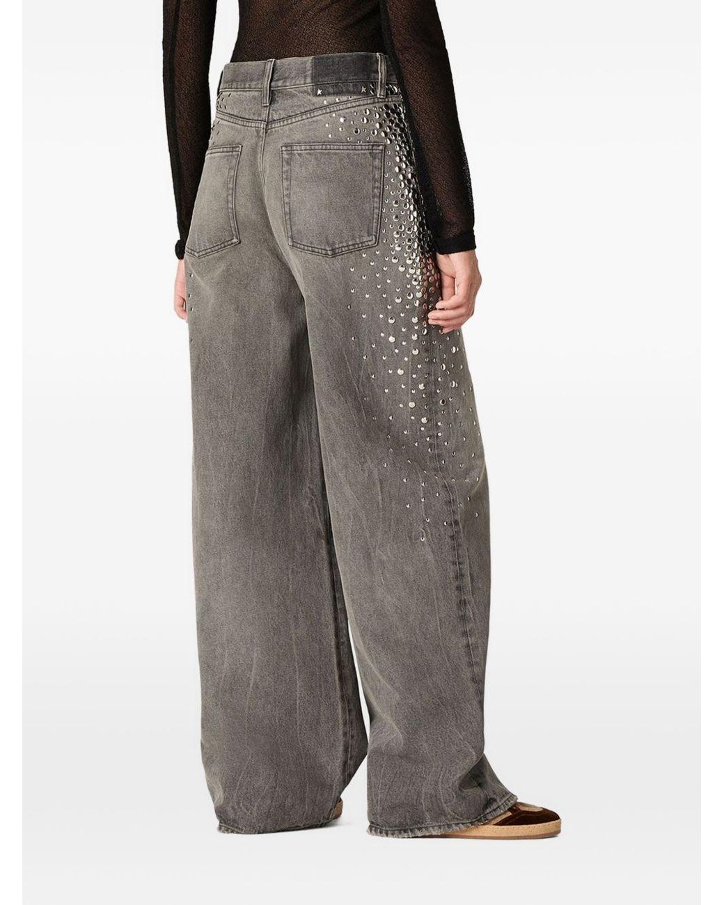 Golden Goose Deluxe Brand Gray Boyfriend Denim Jeans