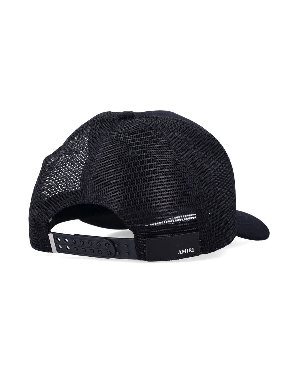 Amiri Blue Embroidered Logo Trucker Hat for men