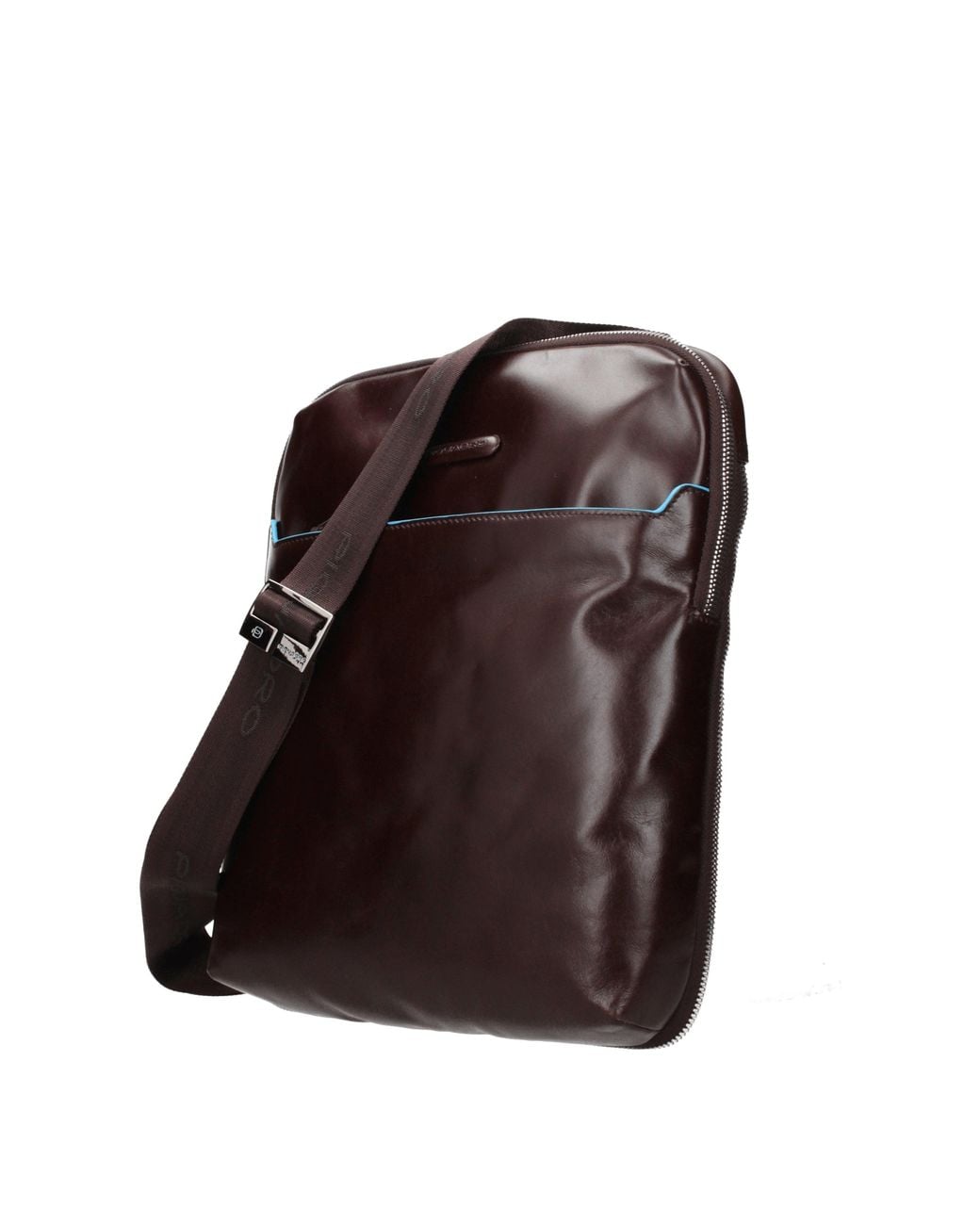 Piquadro Brown Crossbody Bags Leather/Mahogany