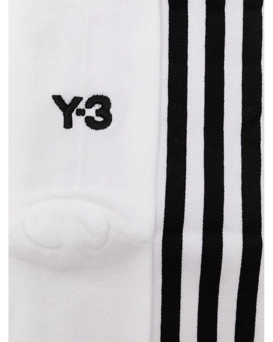 Y-3 Black Strp Sock