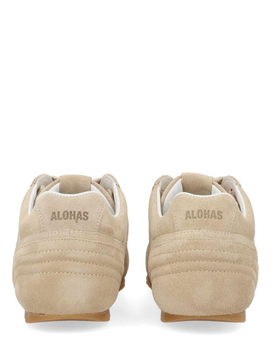 Alohas Natural Suede Sneaker
