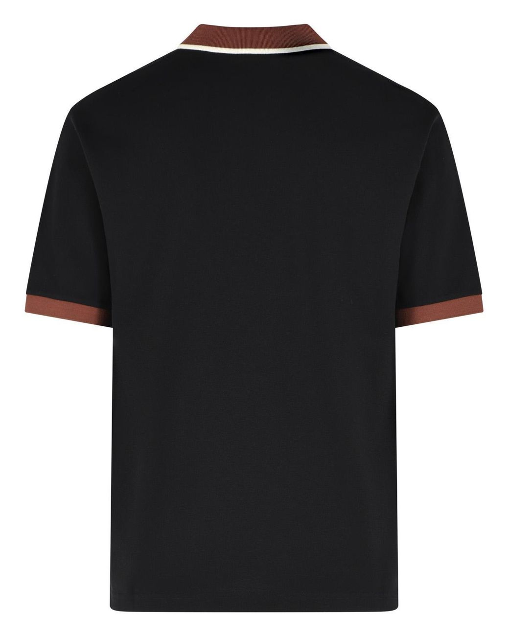 Marni Black Cotton Polo Shirt