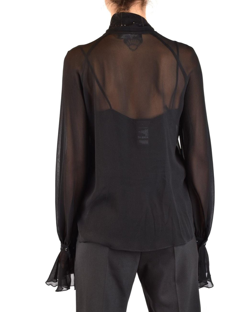 Max Mara Overhemd Zwart in het Blue