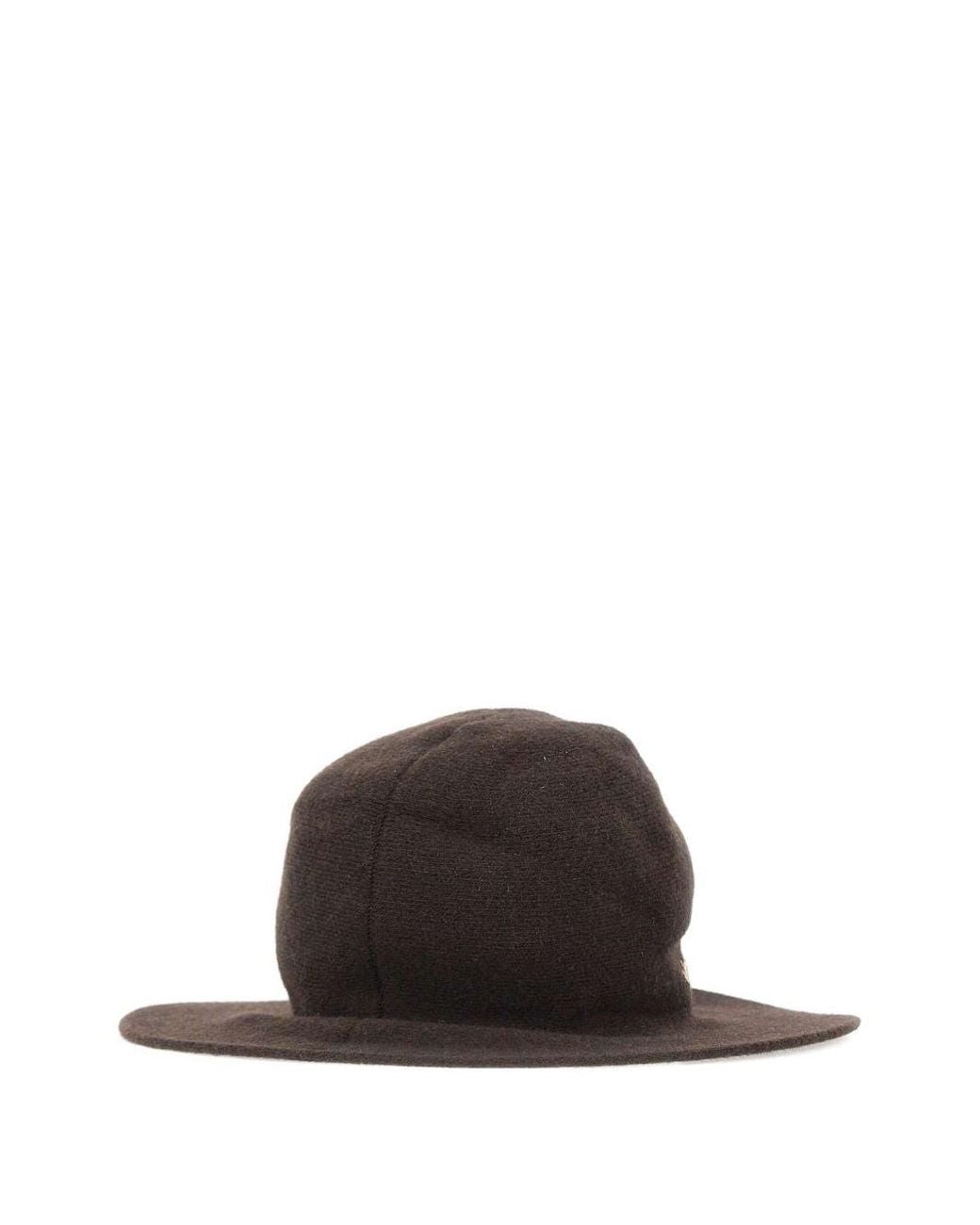 Borsalino Brown Angelina Wool Blend Cloche