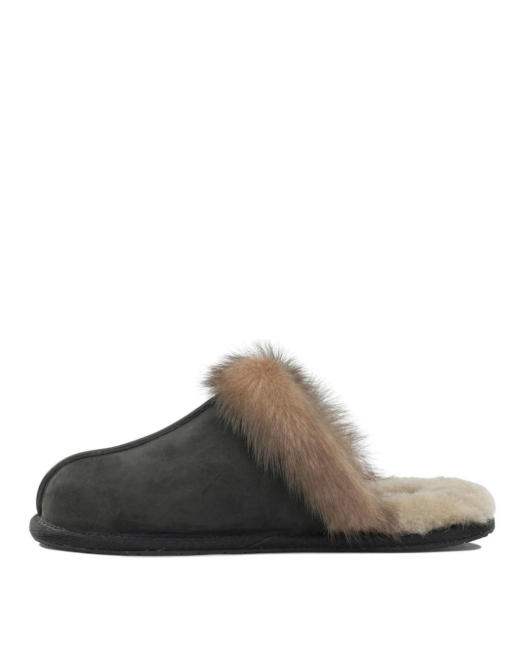 Ugg Brown "Scuffette" Slippers