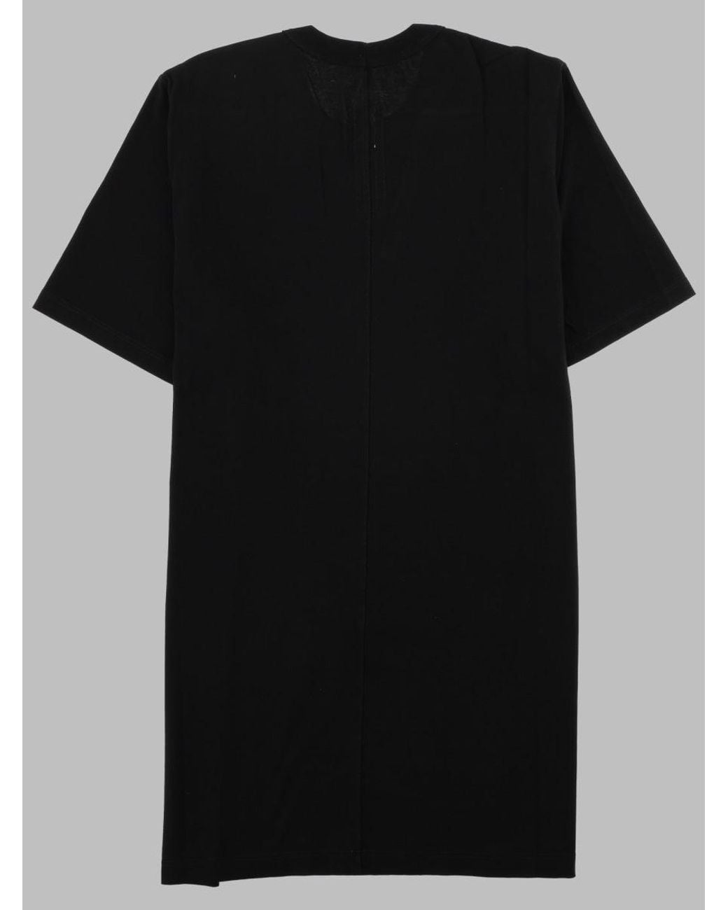 Rick Owens Black T-Shirt "Level T"