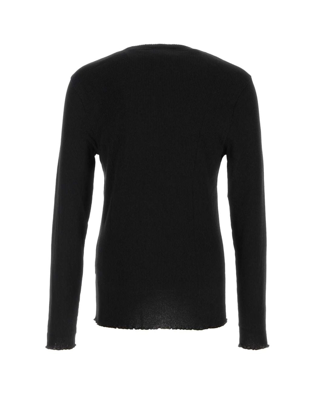 Our Legacy Black Cotton Blend T Shirt