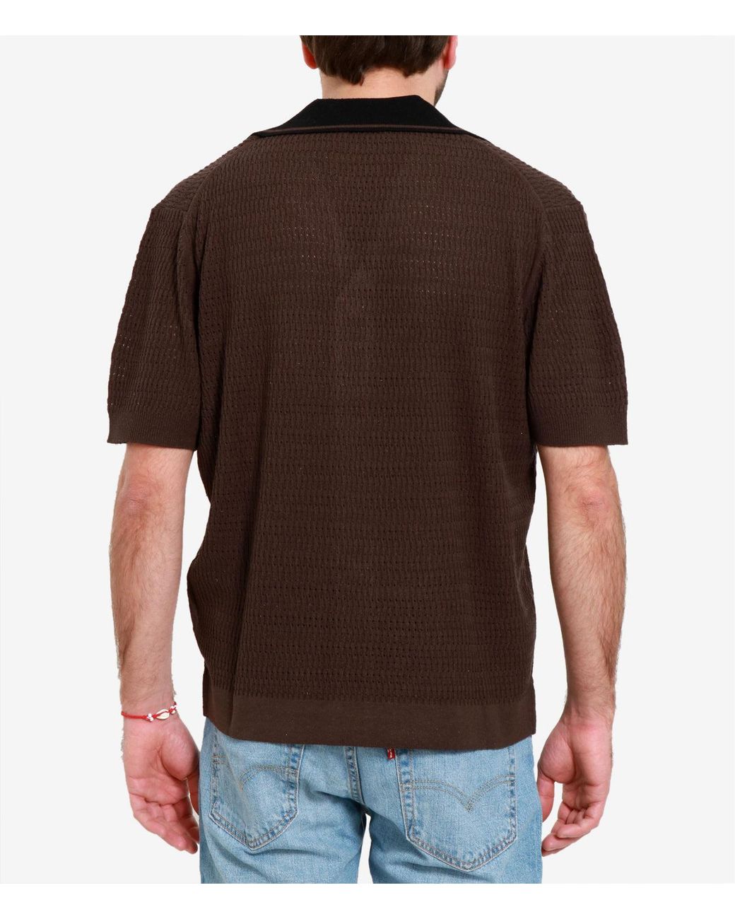 Paolo Pecora Brown Sweaters for men
