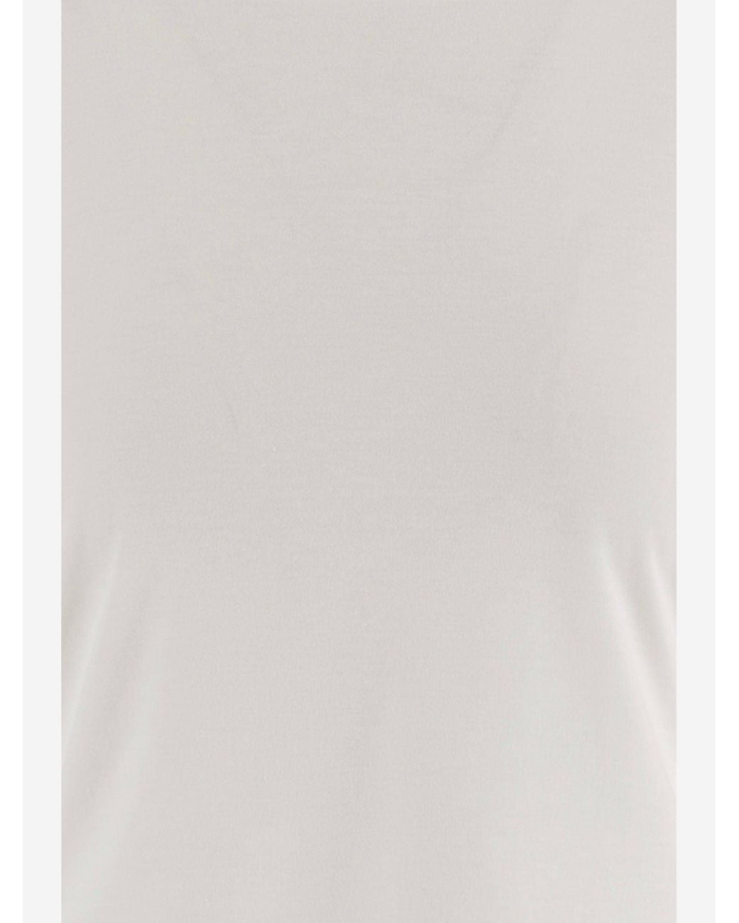Max Mara White Max Mara T-Shirt Cotton-Blend T-Shirts & Jerseys