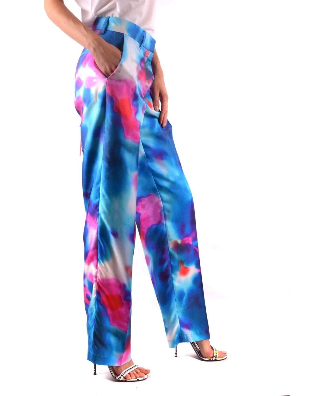 MSGM Blue Trousers