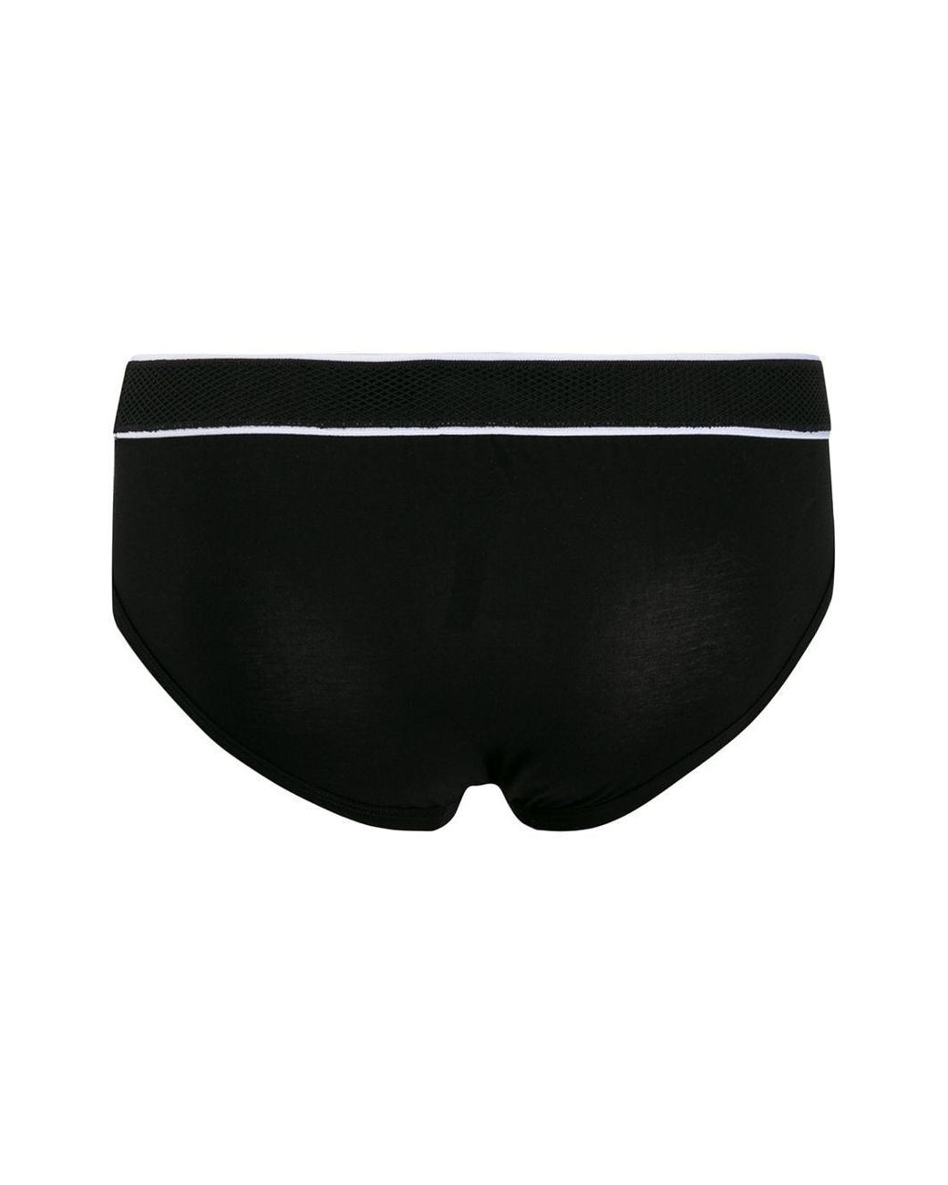 Dolce & Gabbana Black Briefs With Logo for men