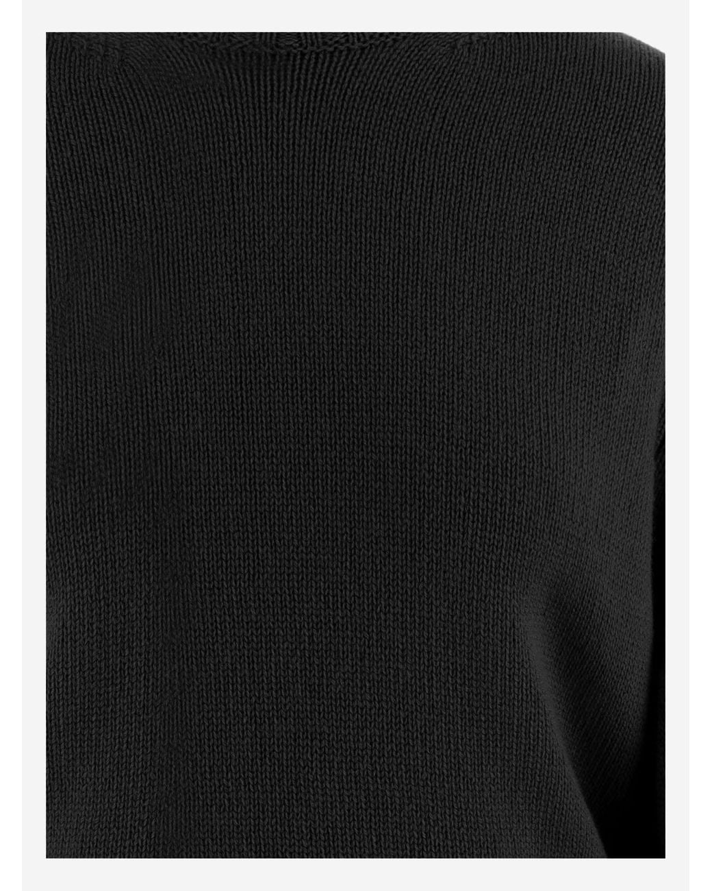 Oliver Lattughi Black Cashmere Sweater