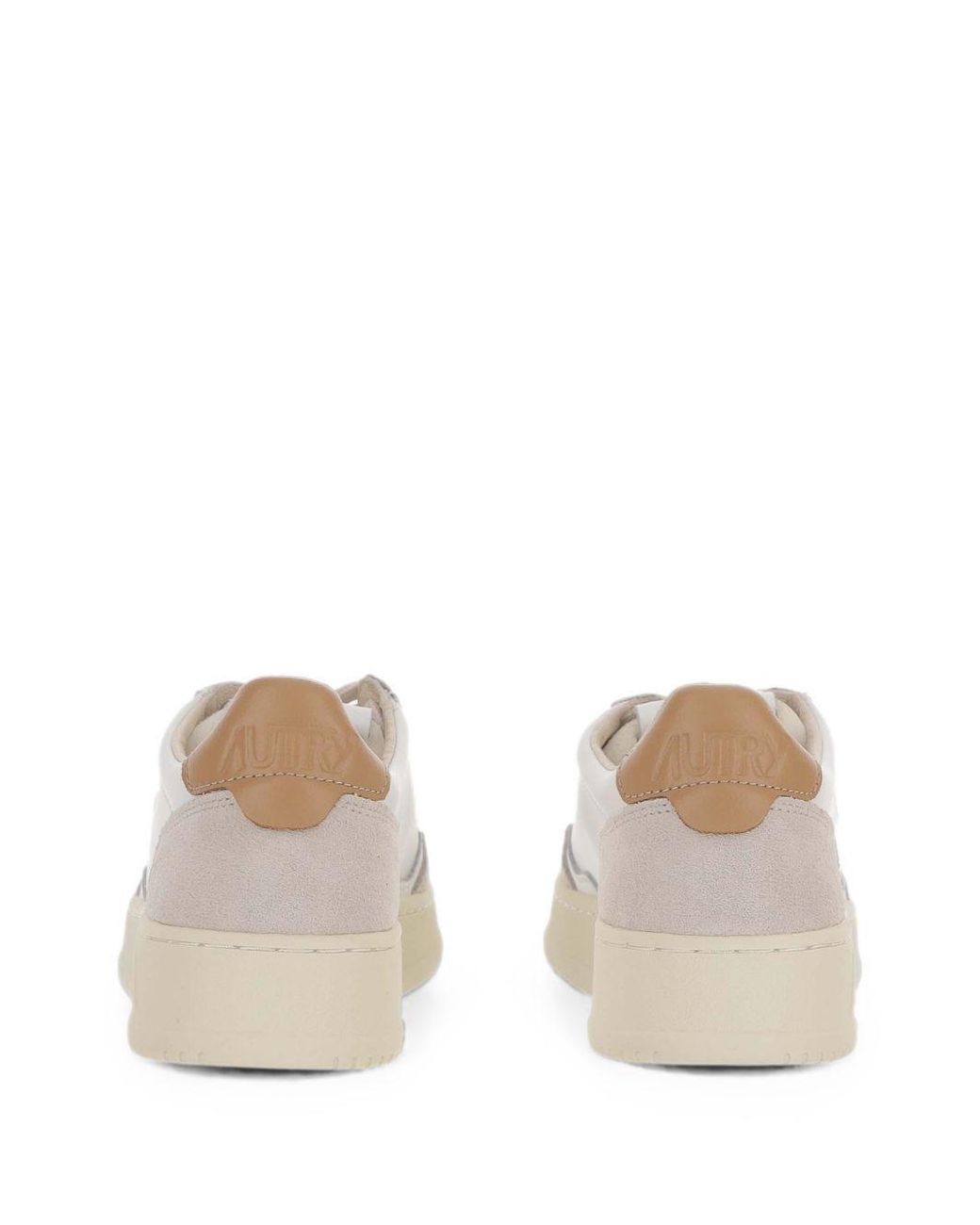 Autry White Medialist Low Sneakers