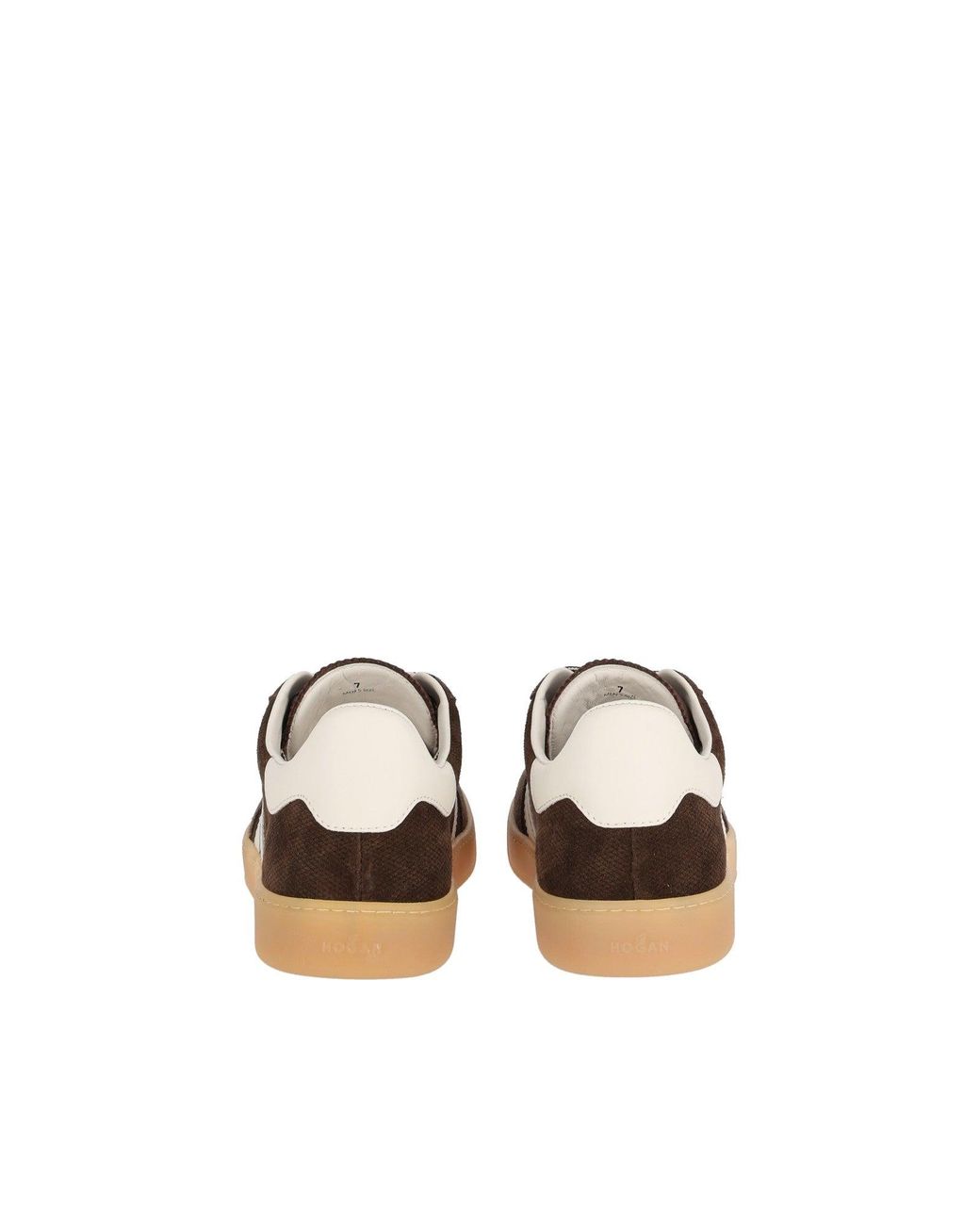 Hogan Brown Suede Cool Low-Top Sneakers