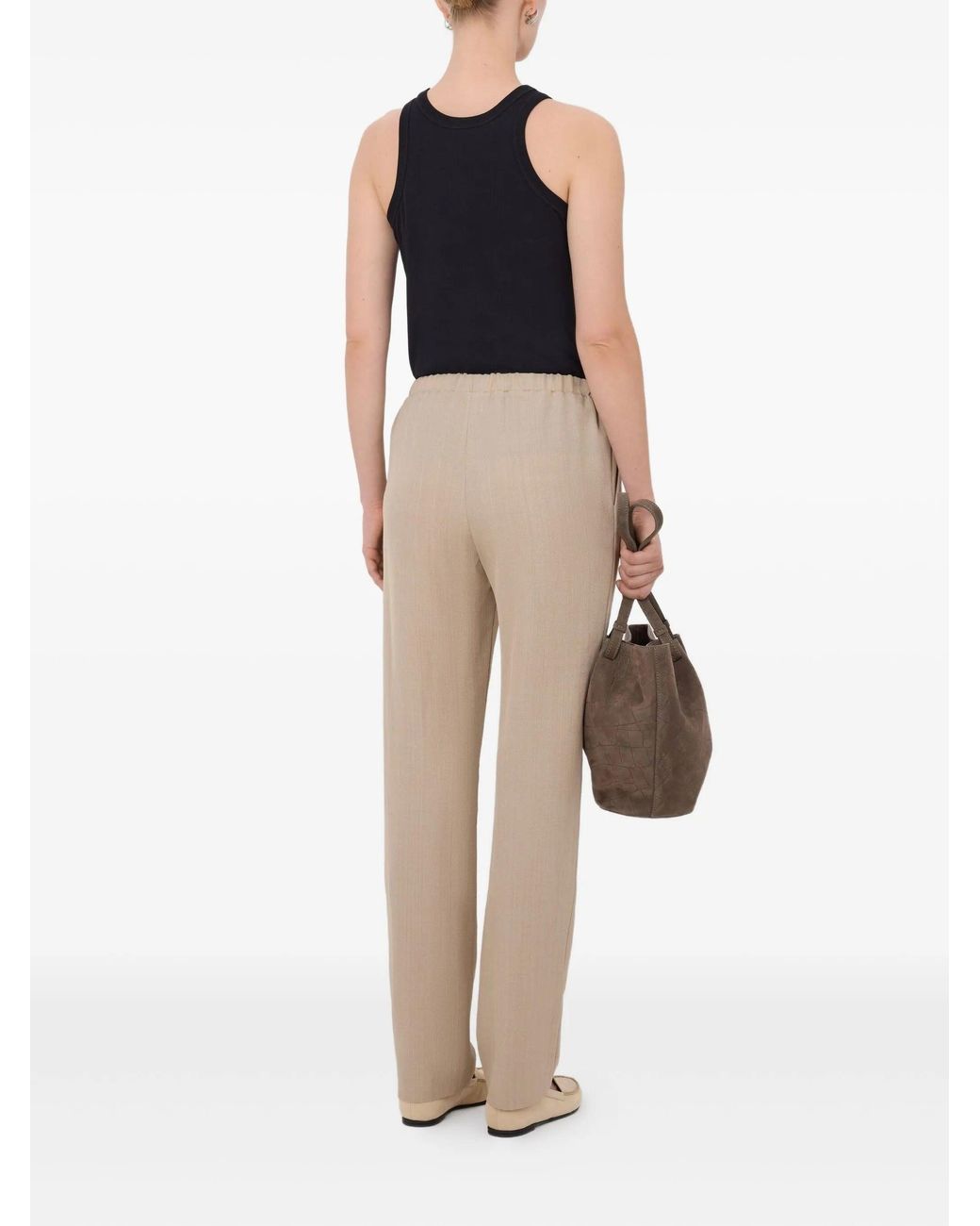 Loulou de Saison Natural Scot Straight Leg Pants
