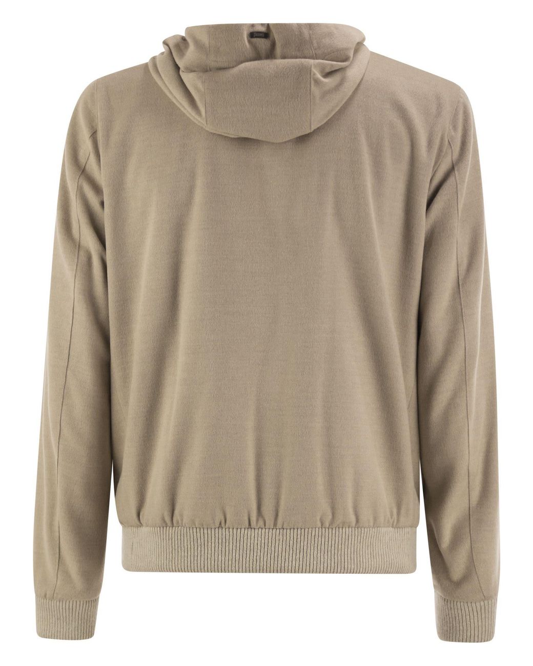 Herno Brown Lightweight Hooded Jacket